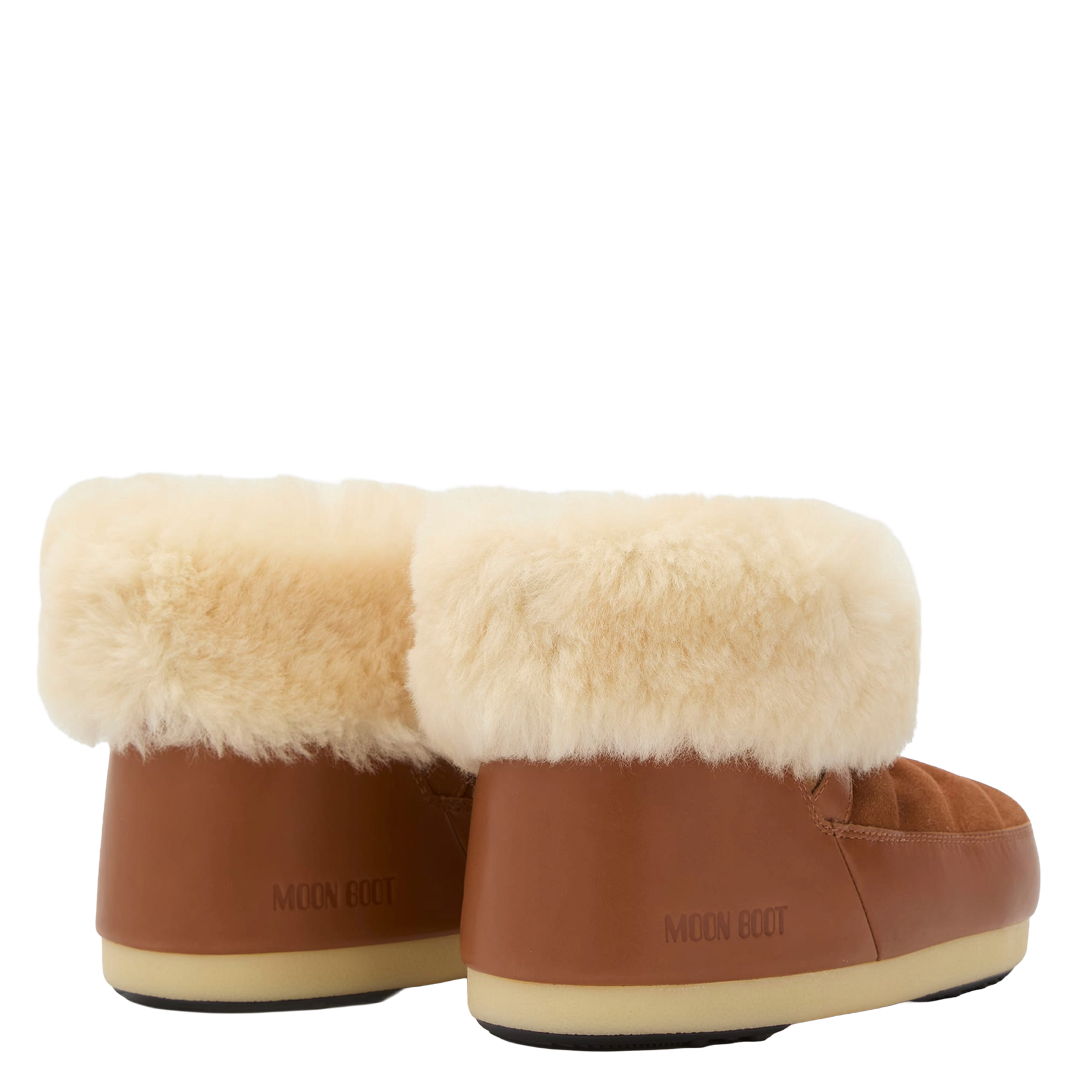 Boots en fourrure synthétique MOON BOOT Marron