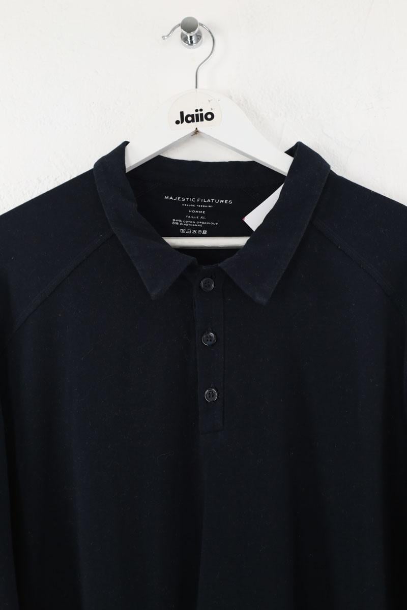 T-shirt MAJESTIC FILATURES - SECONDE MAIN Black