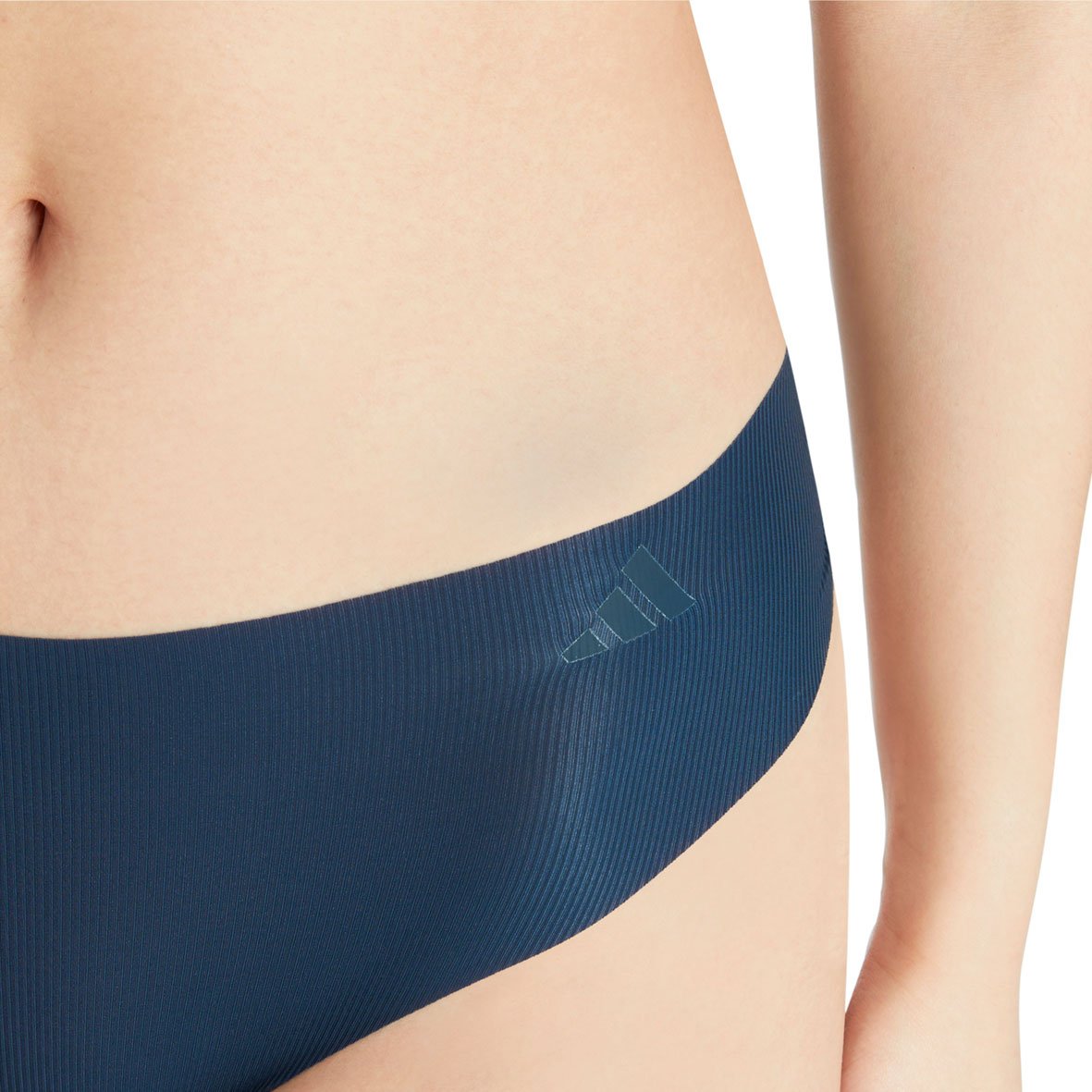 Set of 2 women&#039;s micro flex adidas thongs. ADIDAS UNDERWEAR Pink