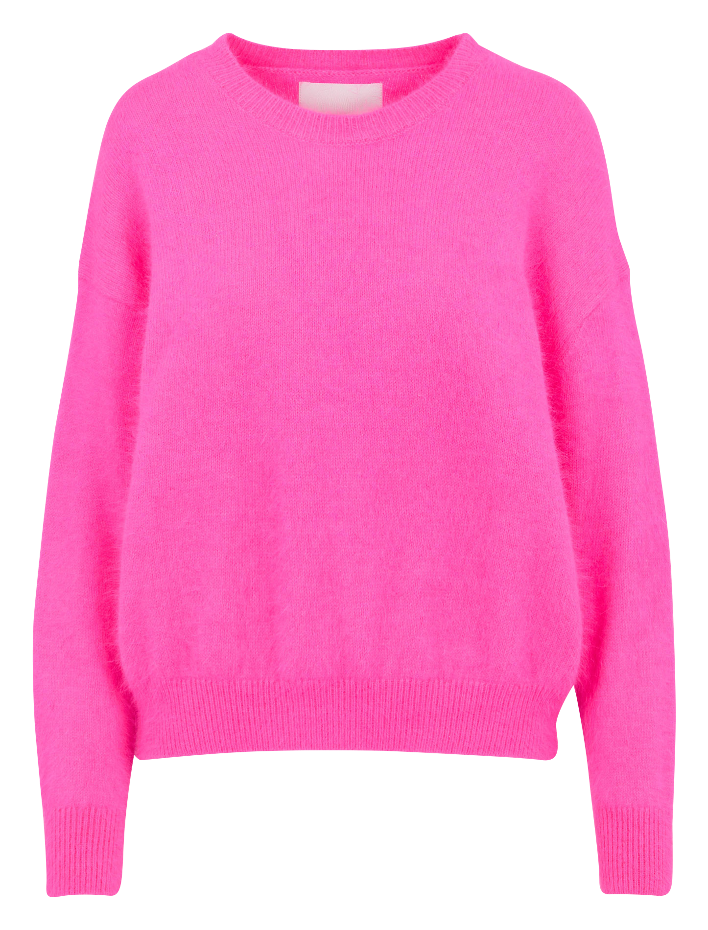 Oversized Pullover aus gemischtem Angora BELLEROSE Rosa