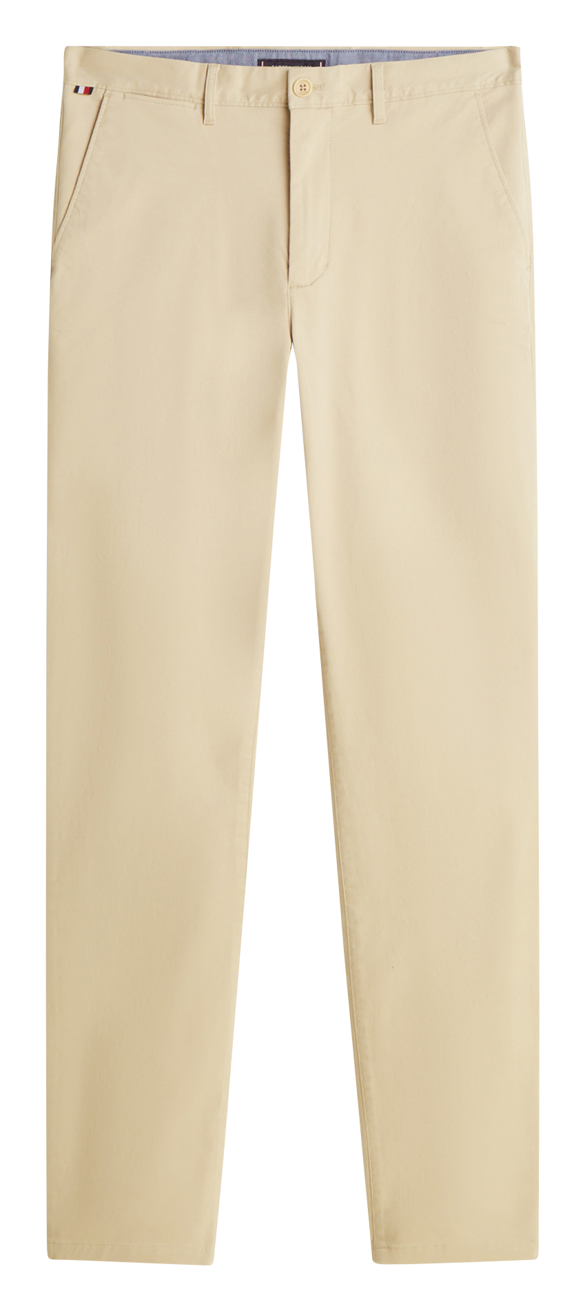 Pantalon chino en coton mélangé TOMMY HILFIGER Khaki