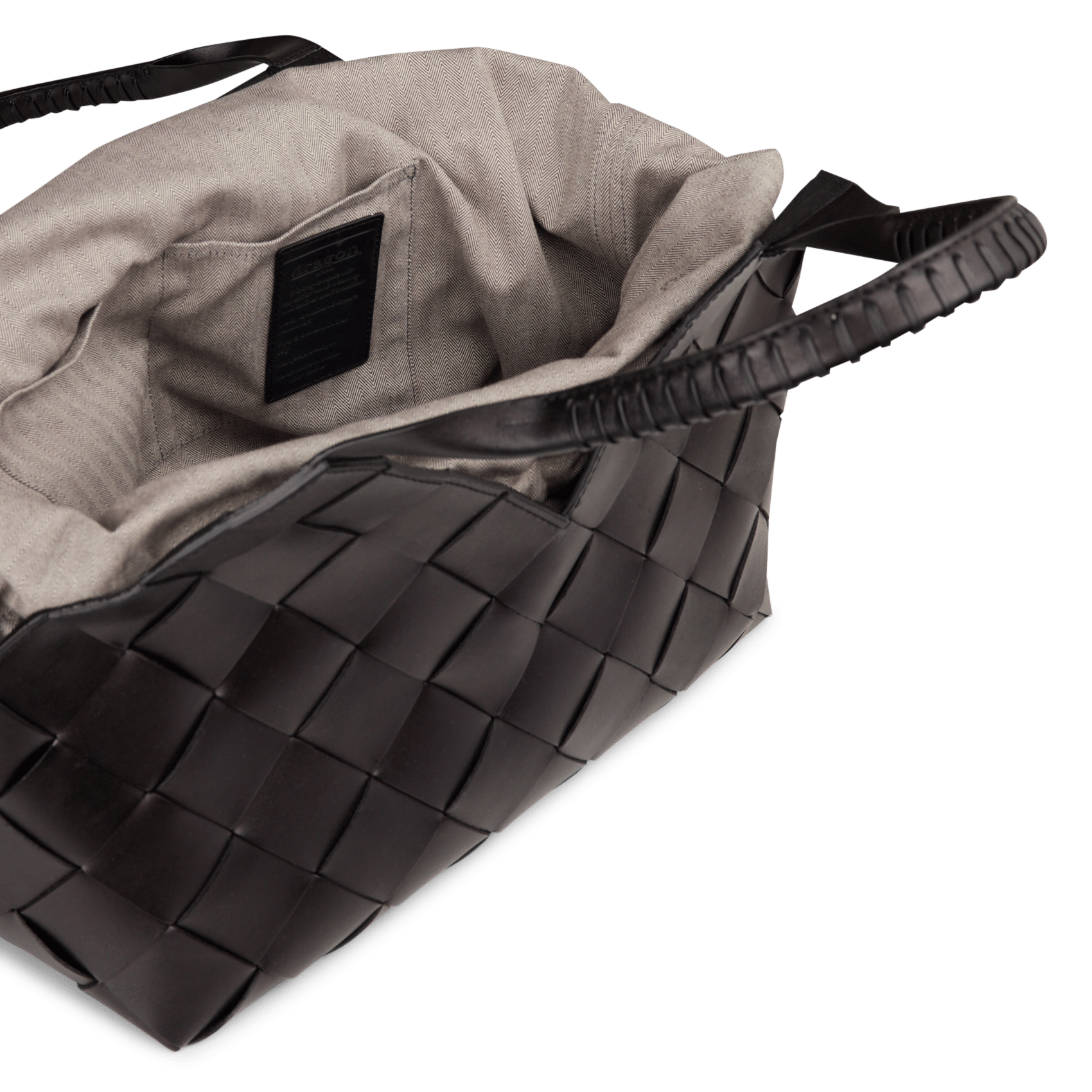 A-line leather skirt DRAGON DIFFUSION Black