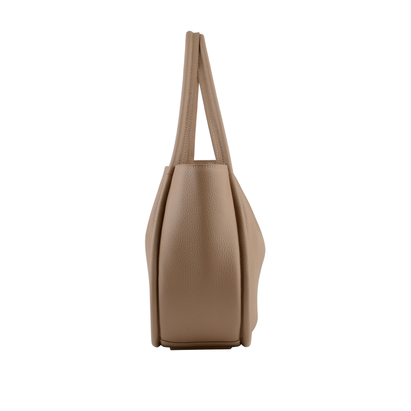Beige messenger bag Brown