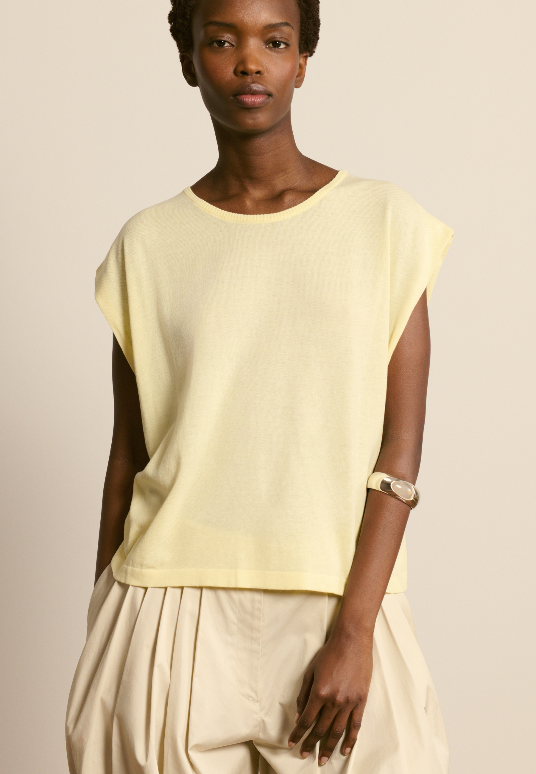 T-shirt en coton biologique MAISON MONTAGUT