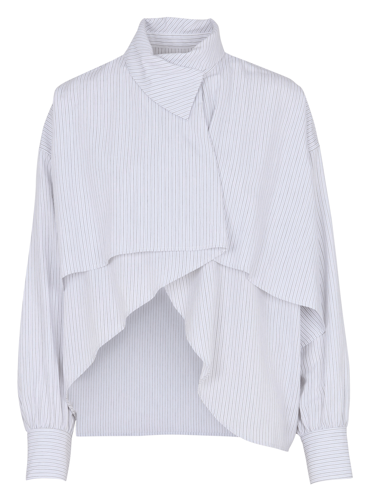 Chemise ample en coton rayé MARGAUX LONNBERG Multicolore