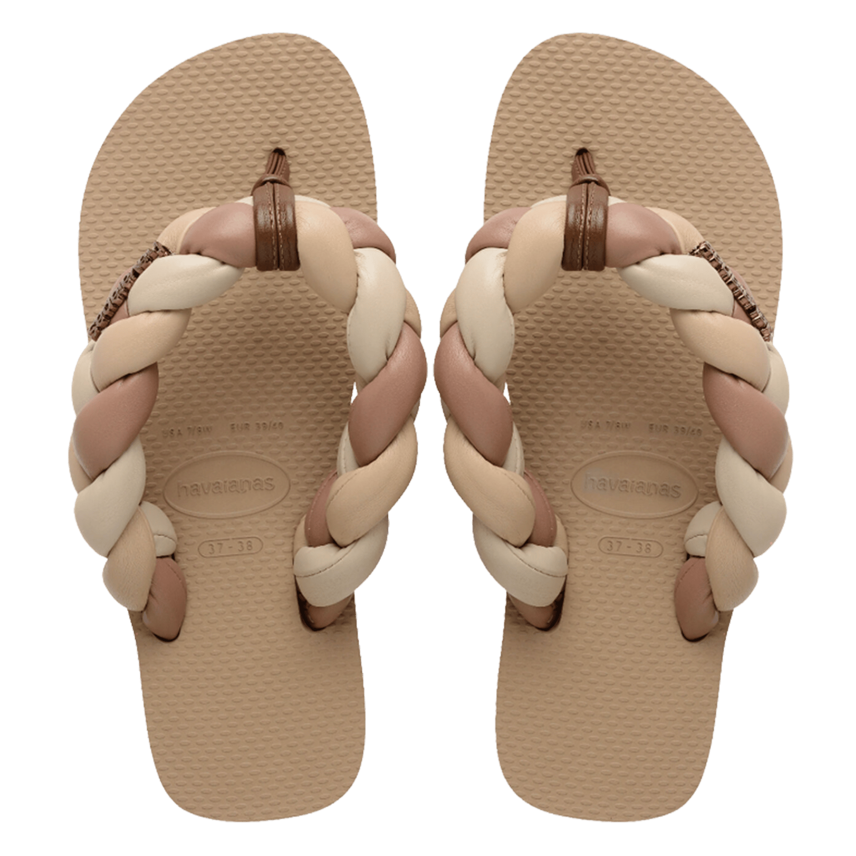 Keilabsatz-Sandalen HAVAIANAS Braun