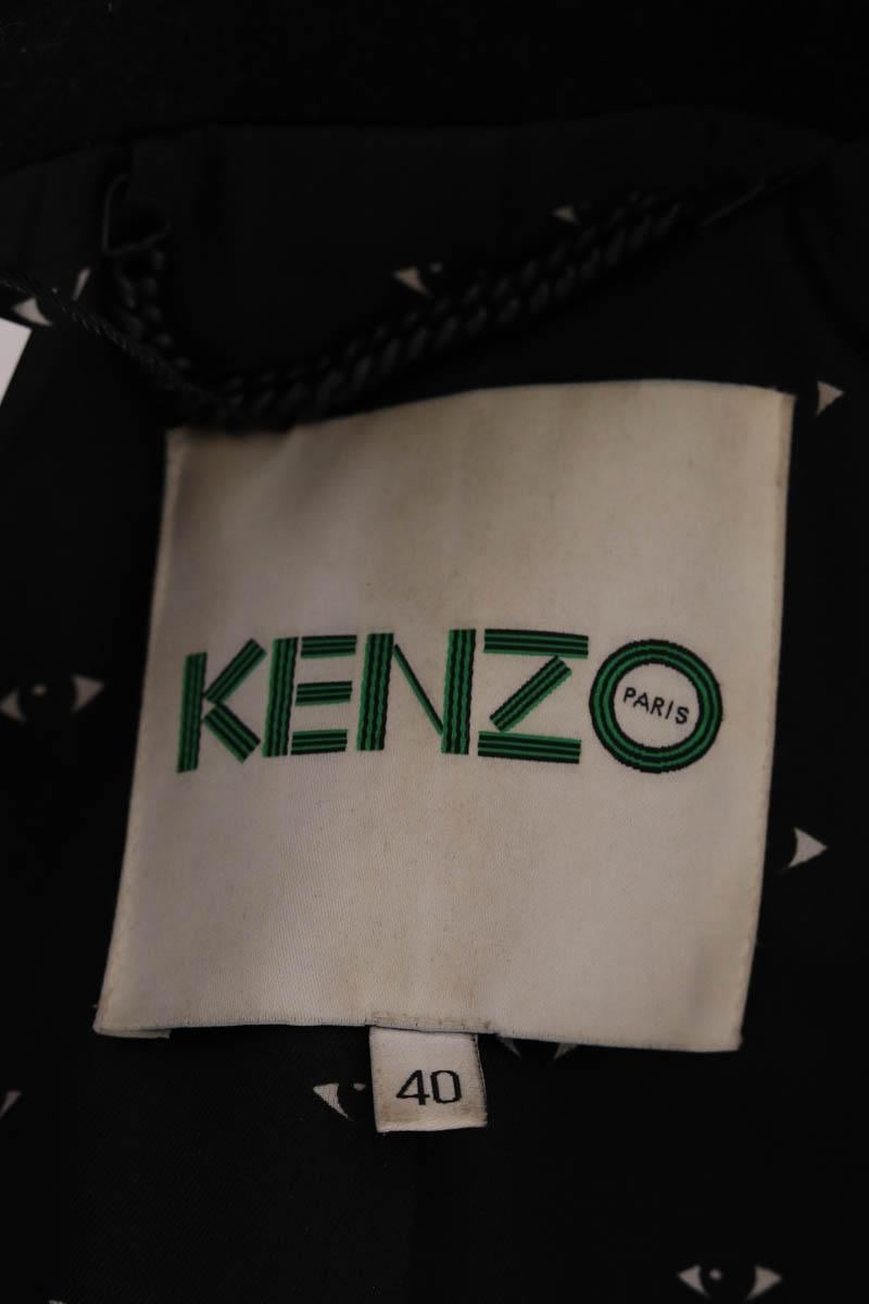 Coat KENZO - SECONDE MAIN Black