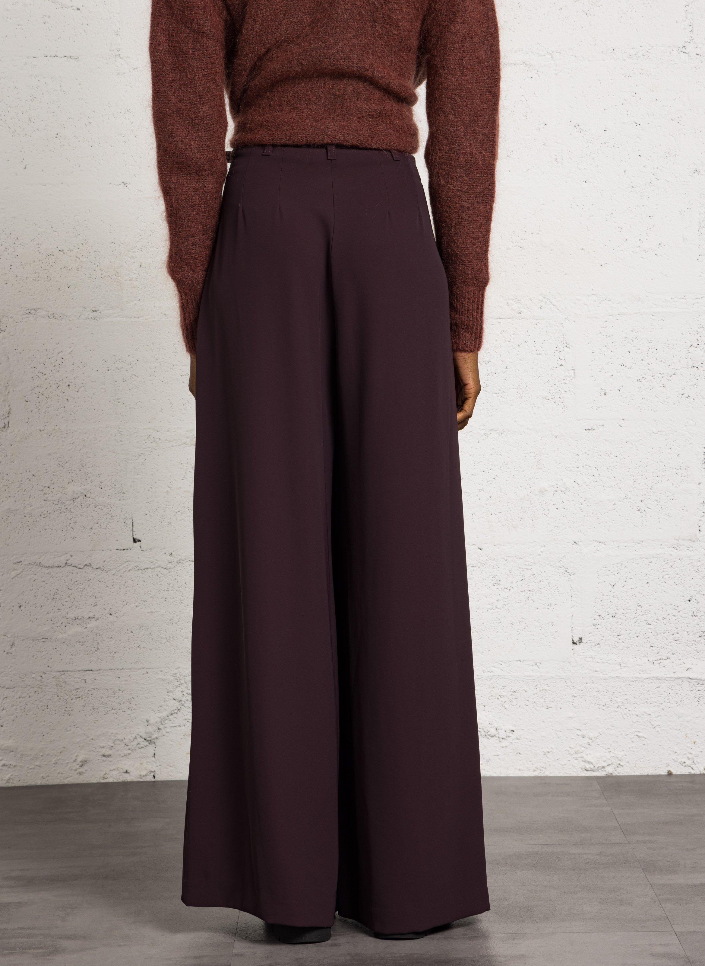 Wide-leg pants IMPERIAL Black
