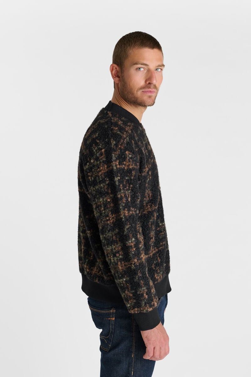 Cardigan bisal LE TEMPS DES CERISES Noir