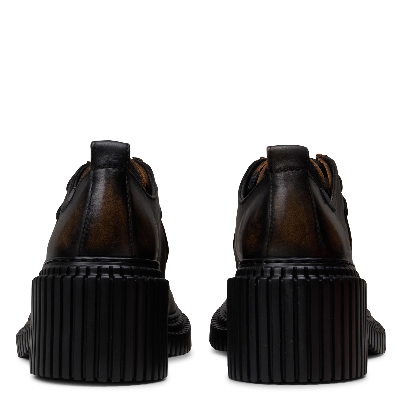 Leather Derby shoes CAMPER Multicolored