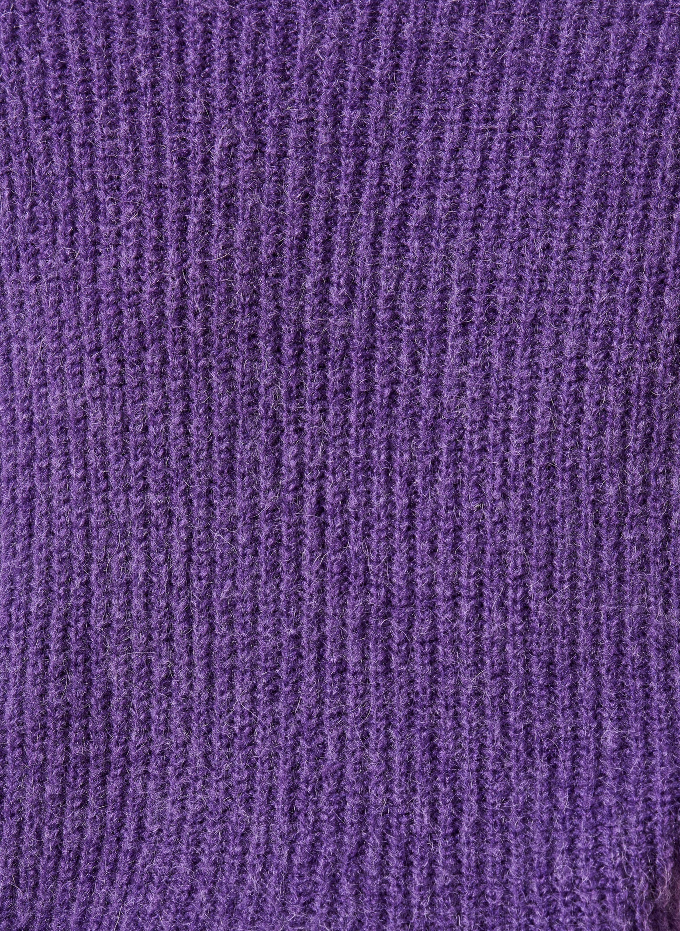 Pull ample col montant LA FEE MARABOUTEE Violet