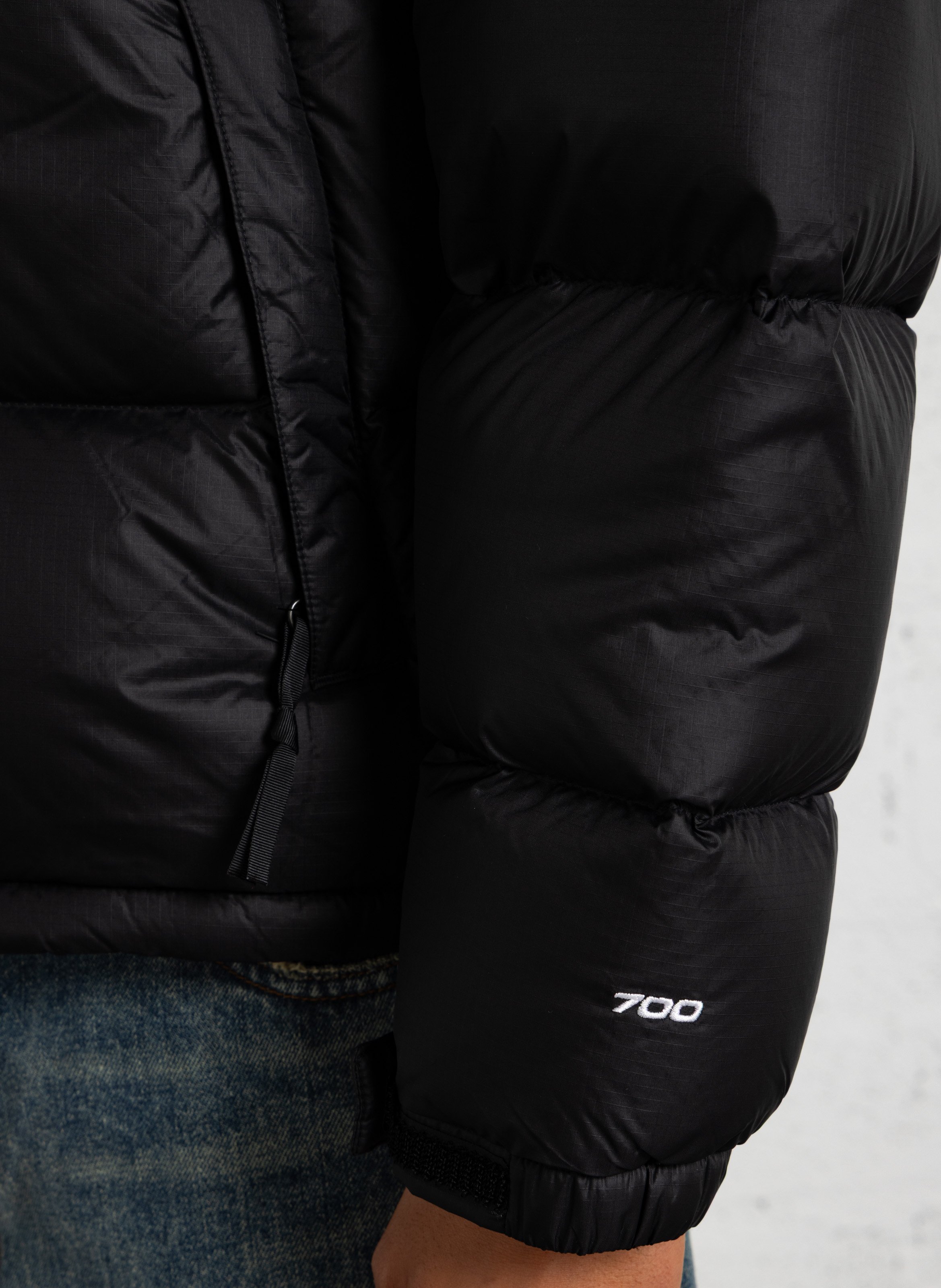 Doudoune droite unie THE NORTH FACE Noir