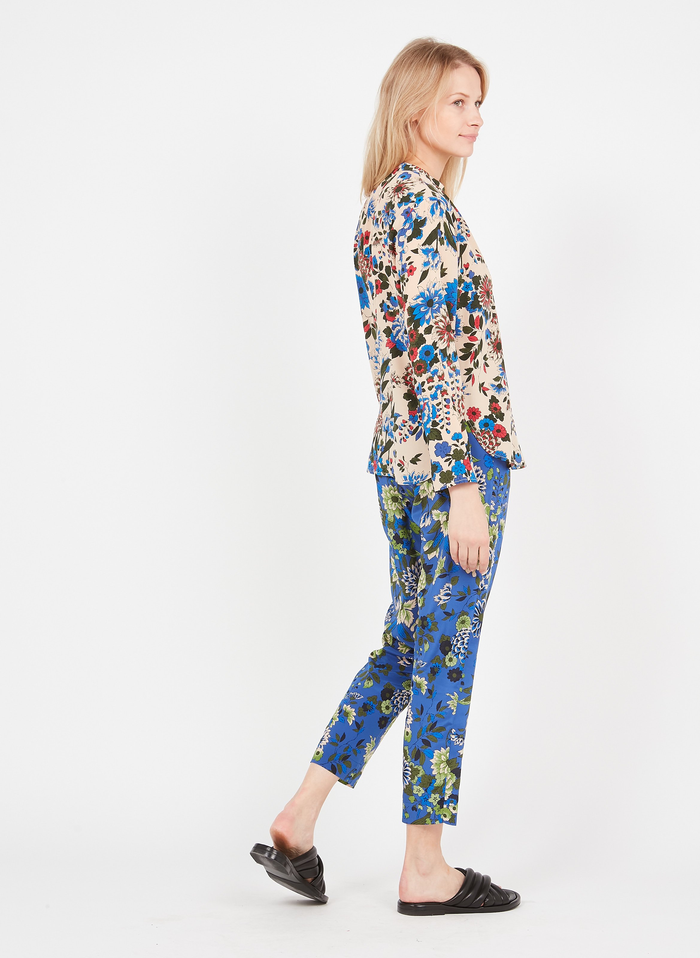 Mules plates en cuir  BILLI BI Noir