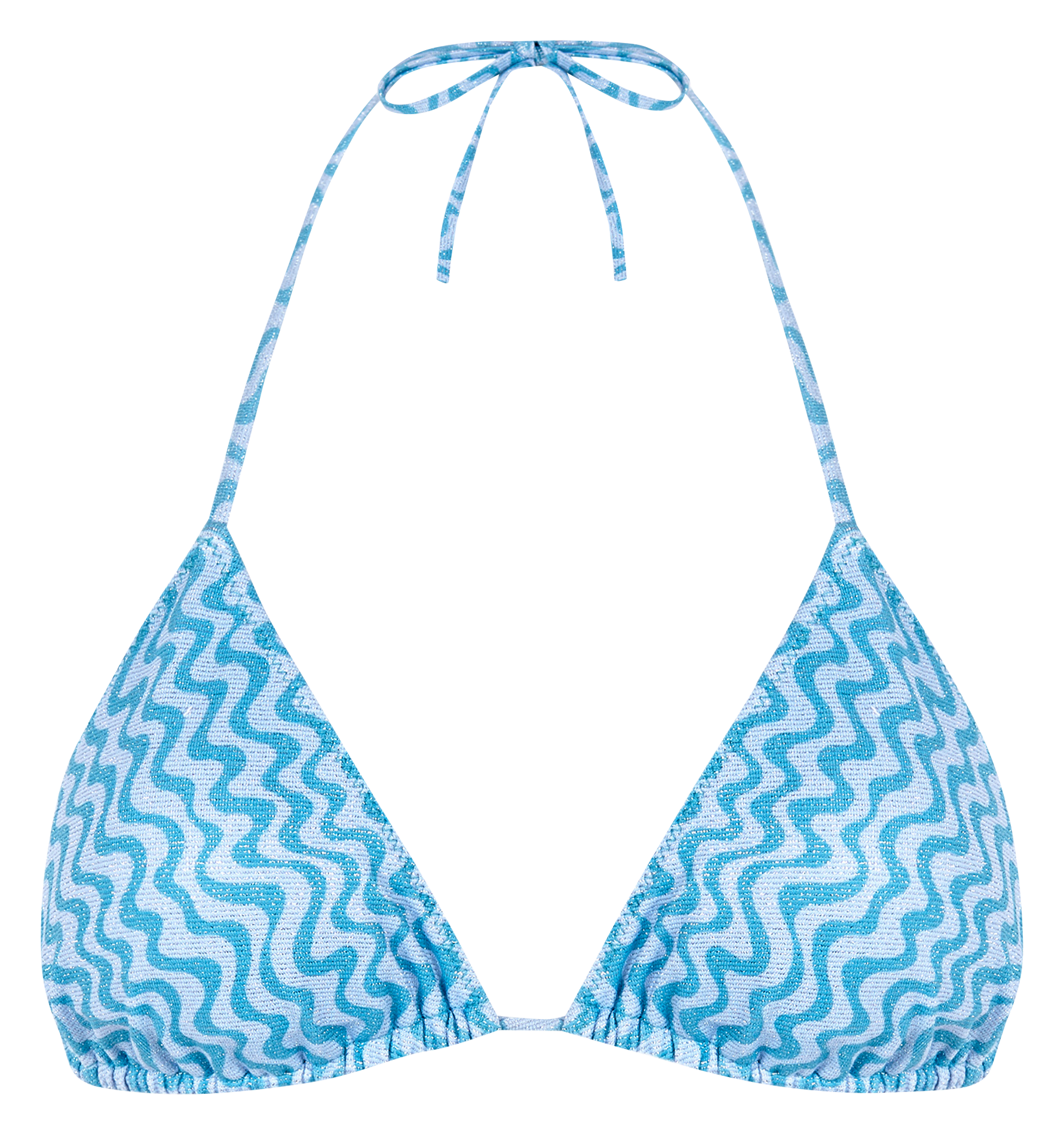 Haut de maillot de bain multi-positions  ROBIN COLLECTION Bleu