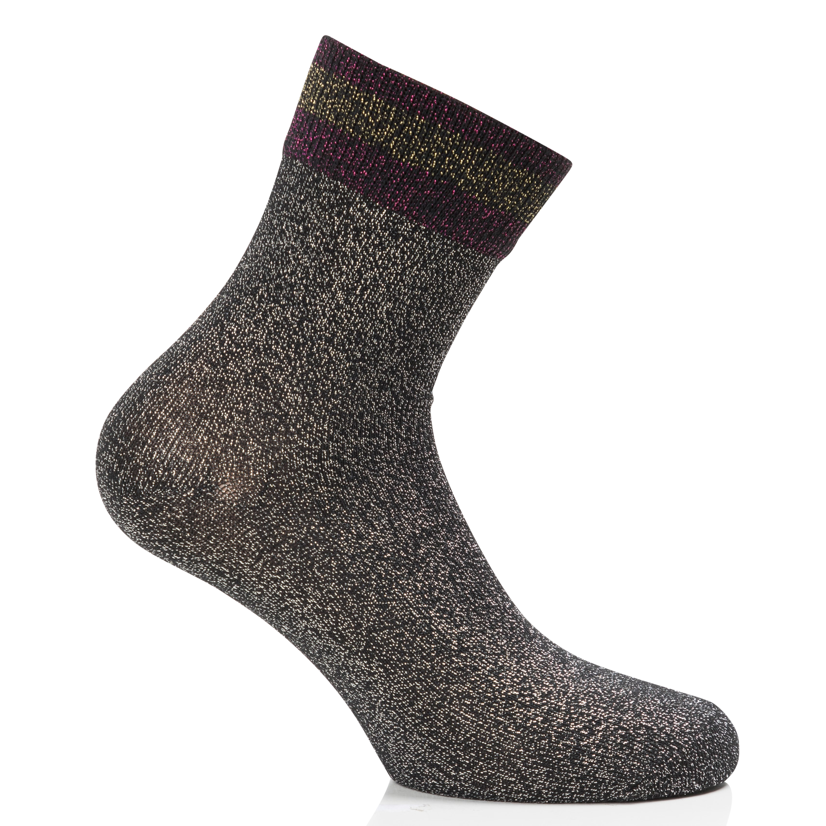 Pack of 3 pairs of cotton-blend socks PIECES Black