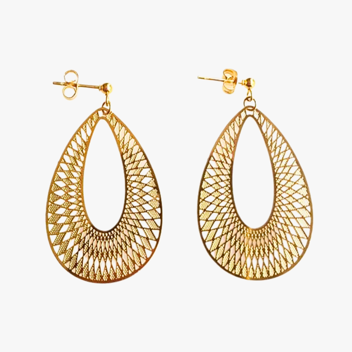 Earrings GINANDGER Blue