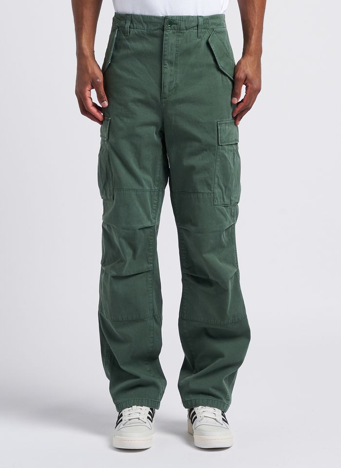 Straight-leg Cotton Cargo Trousers Sequoia Lacoste - Men