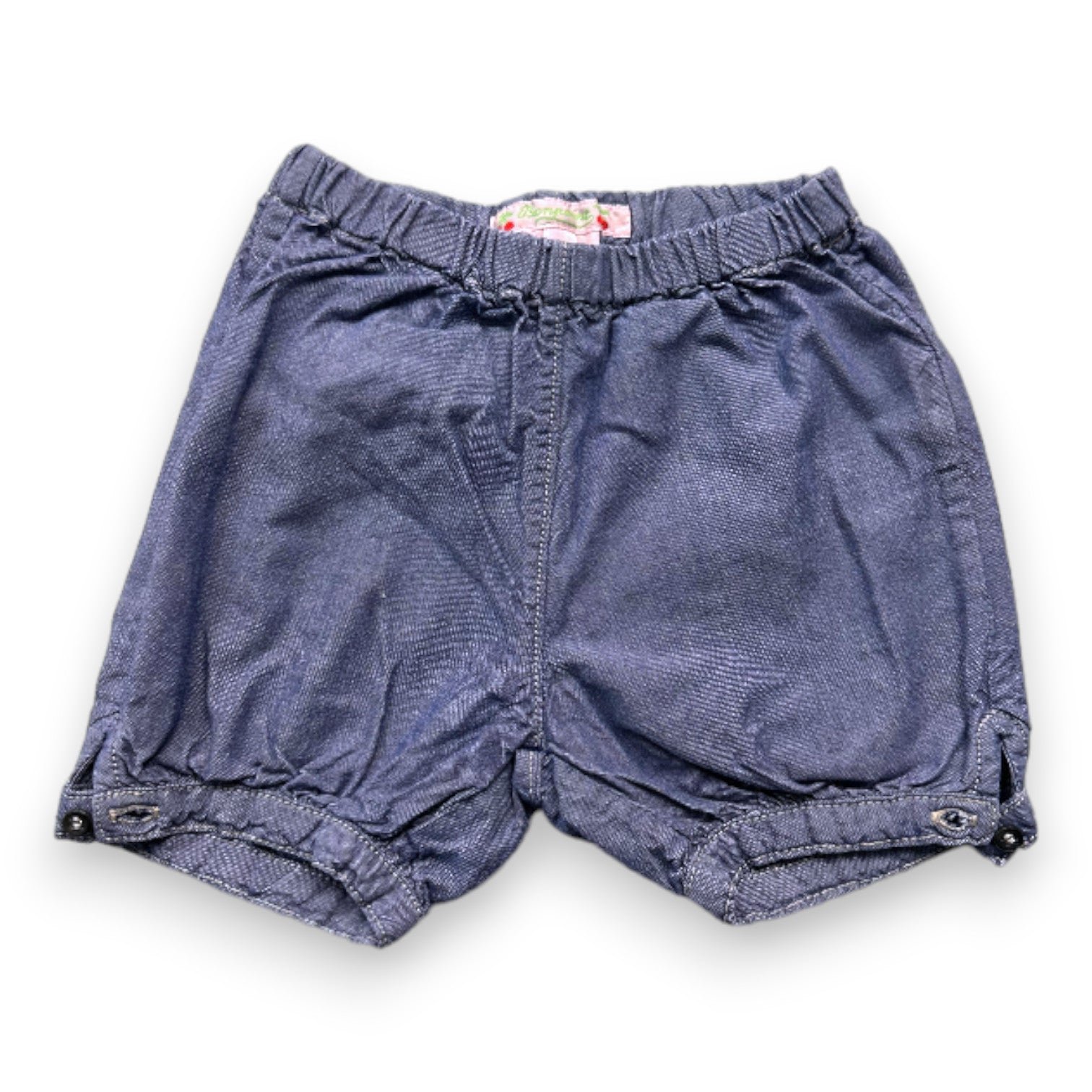 Blue Baby Bloomers - 3 months BONPOINT - Seconde Main Blue