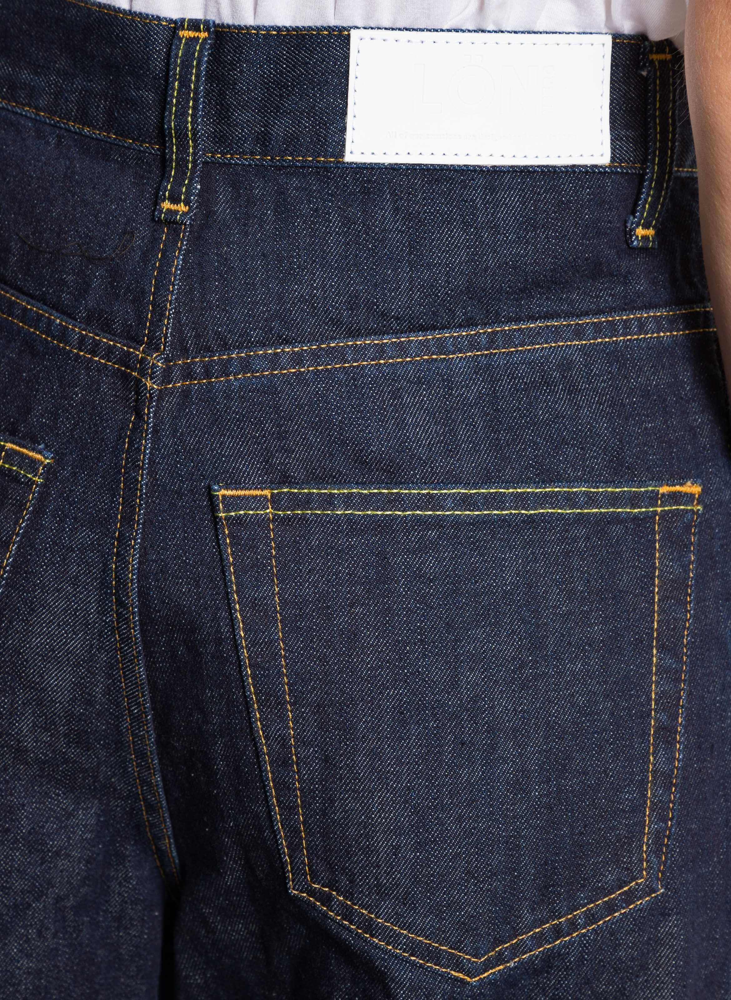 Jean large taille haute MARGAUX LONNBERG Bleu