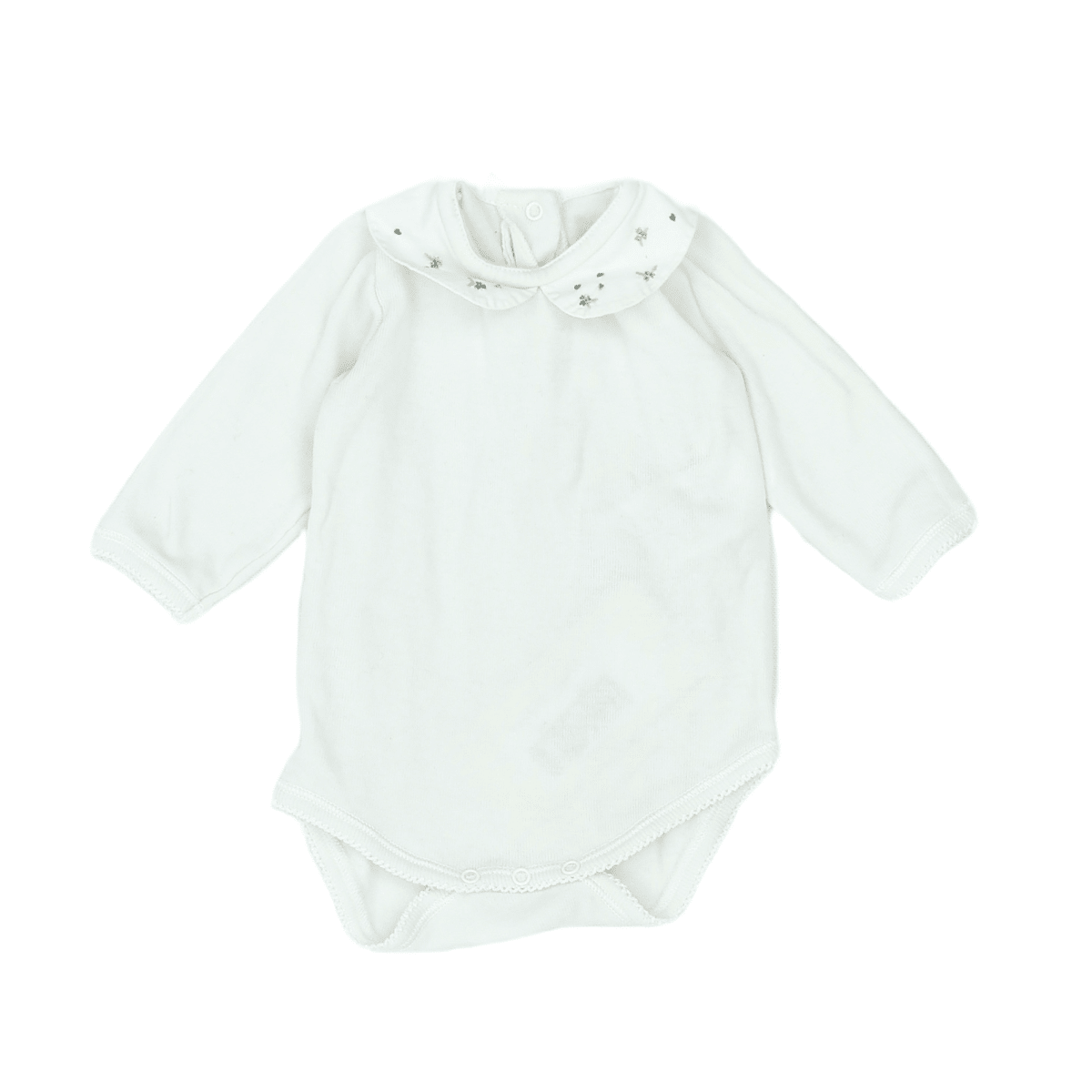 White baby bodysuit - 1 month BONPOINT - Seconde Main White