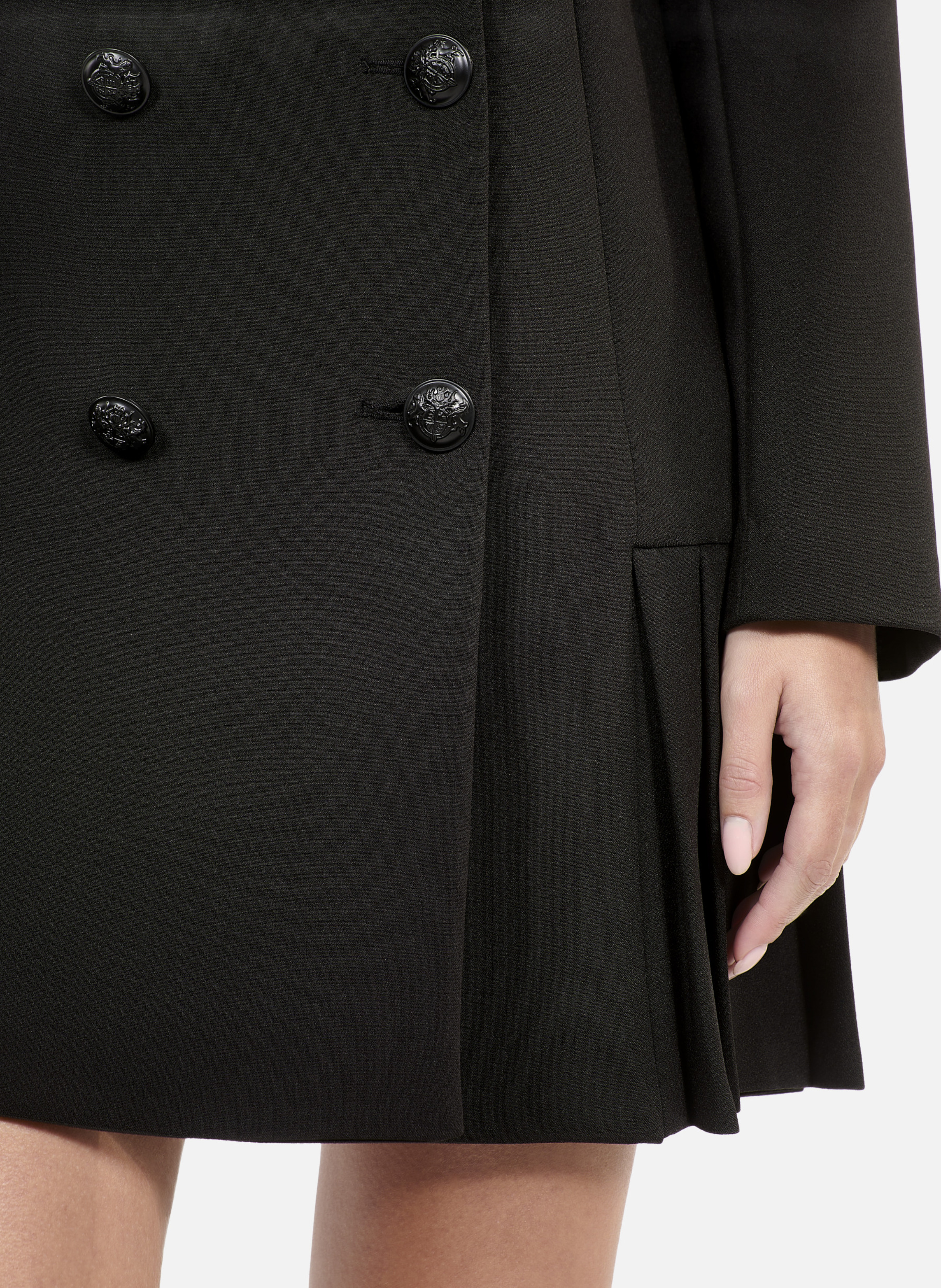 Short tailored dress THE KOOPLES Black