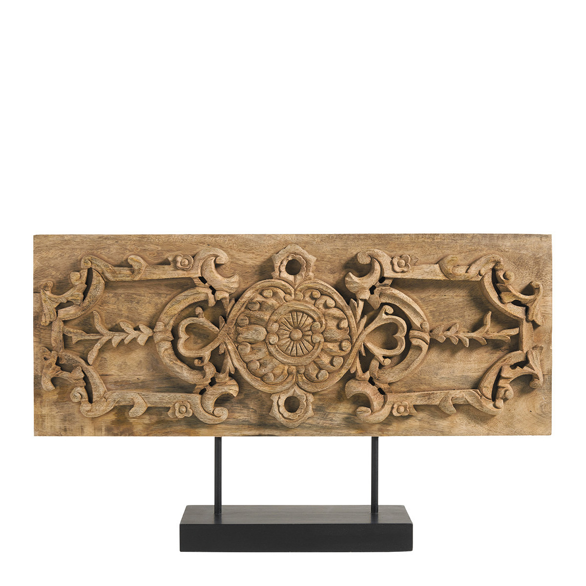 Horizontal arabesque statue BLANC D'IVOIRE Beige