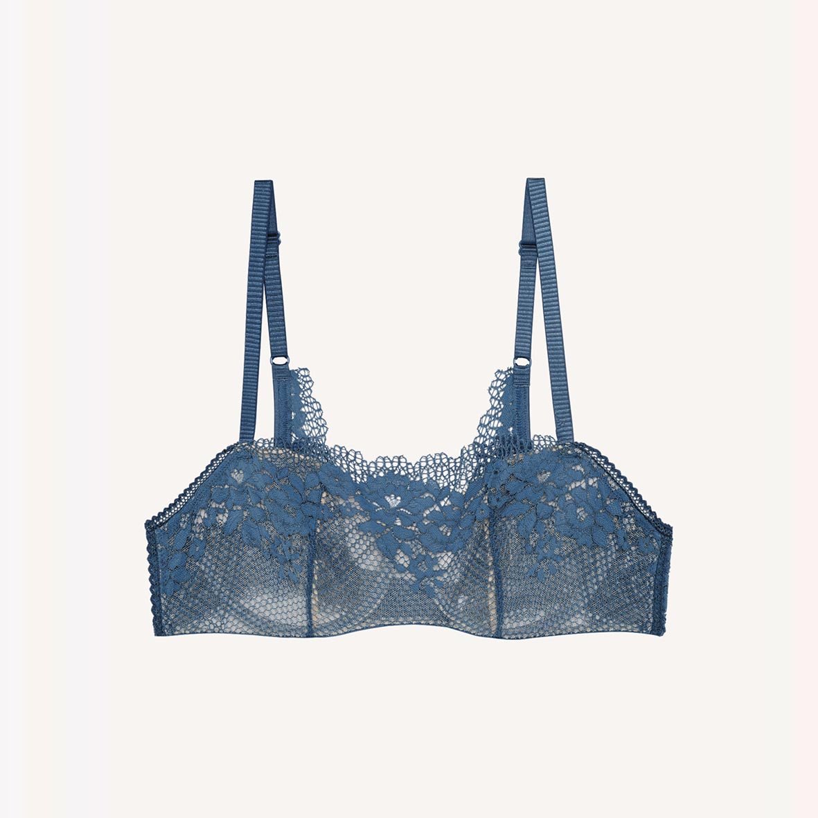 Underwired bandeau bra PASSIONATA Blue