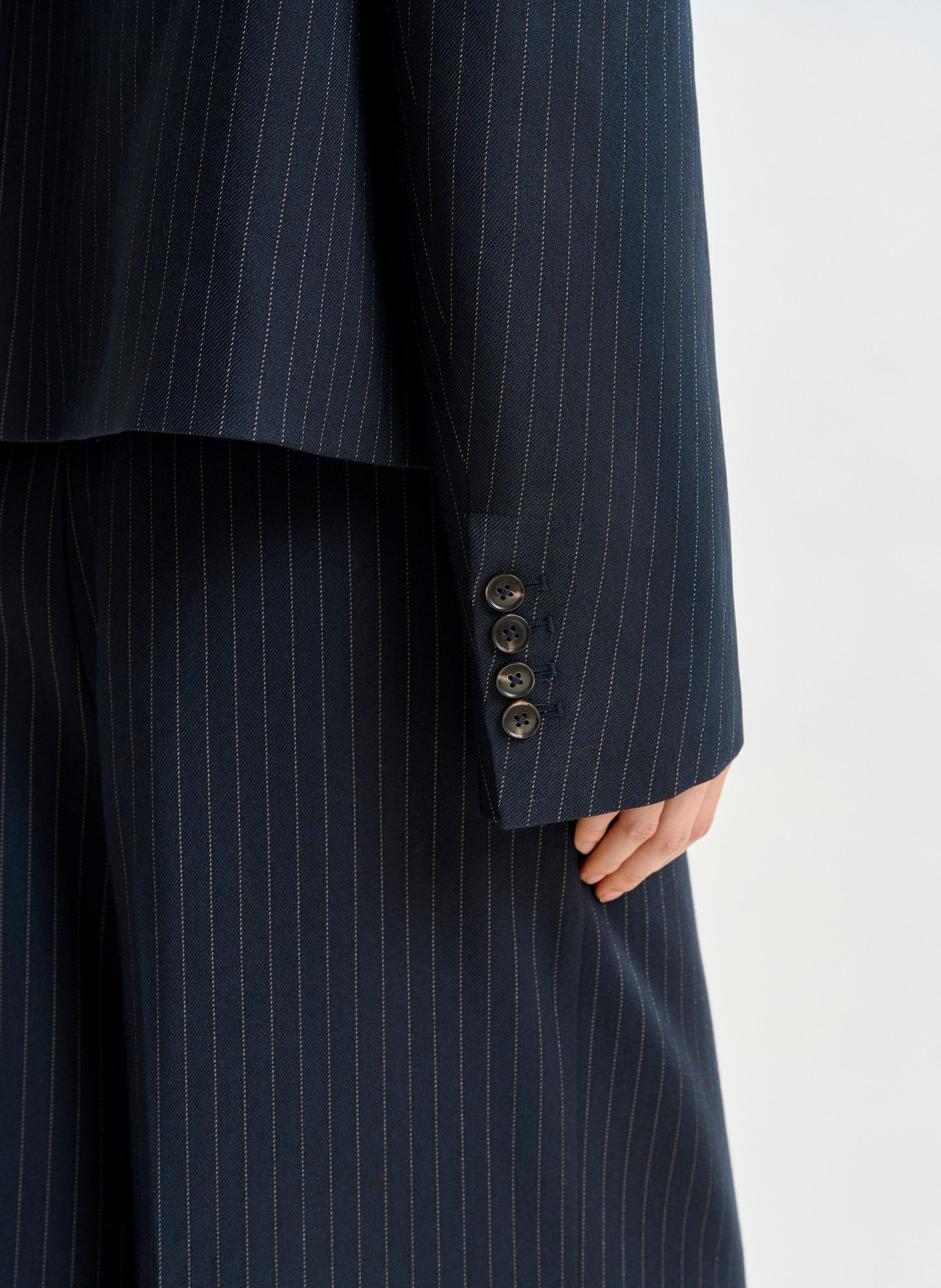 Veste oversize rayée ESSENTIEL ANTWERP Bleu