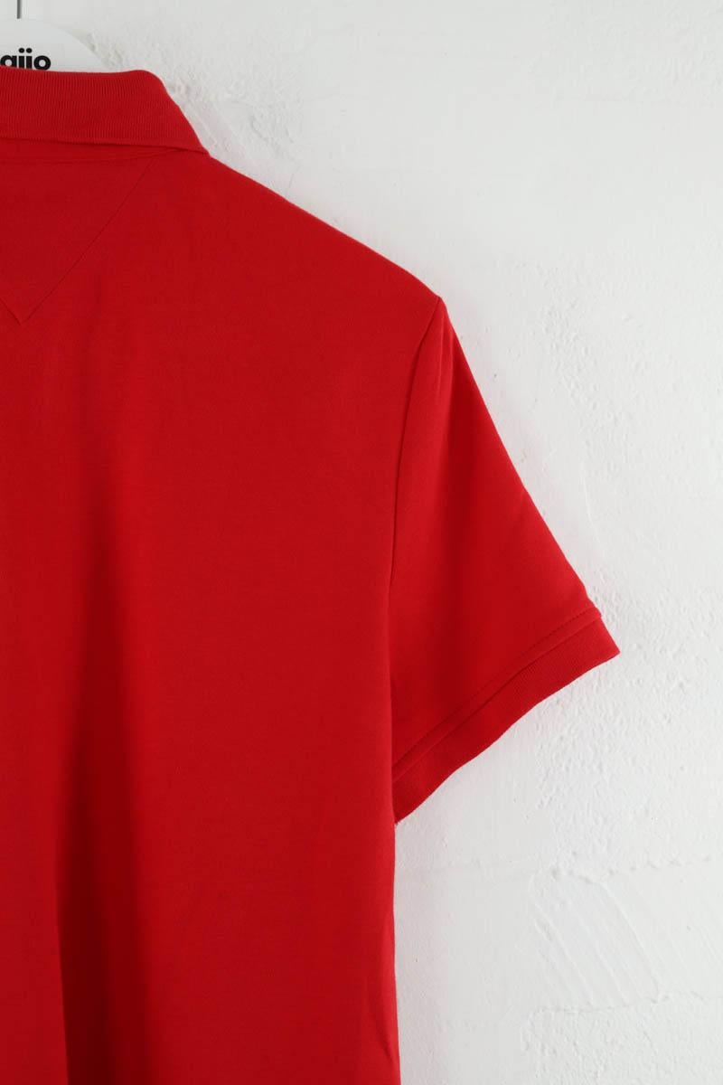 Cotton polo shirt TOMMY HILFIGER - SECONDE MAIN Red