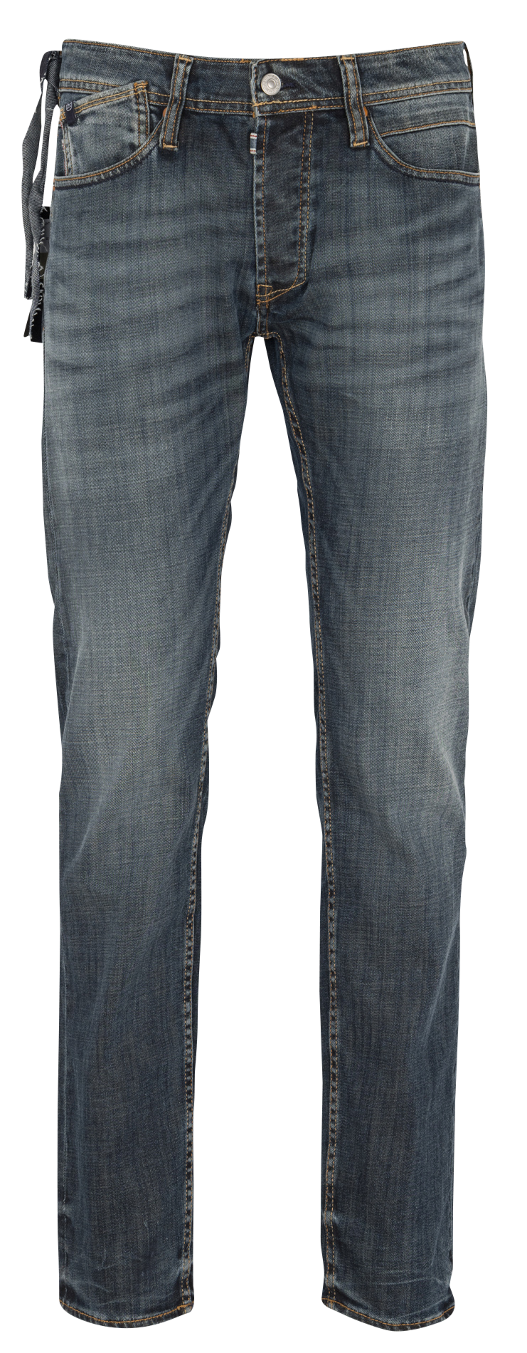 Fitted cotton blend jeans LE TEMPS DES CERISES Blue