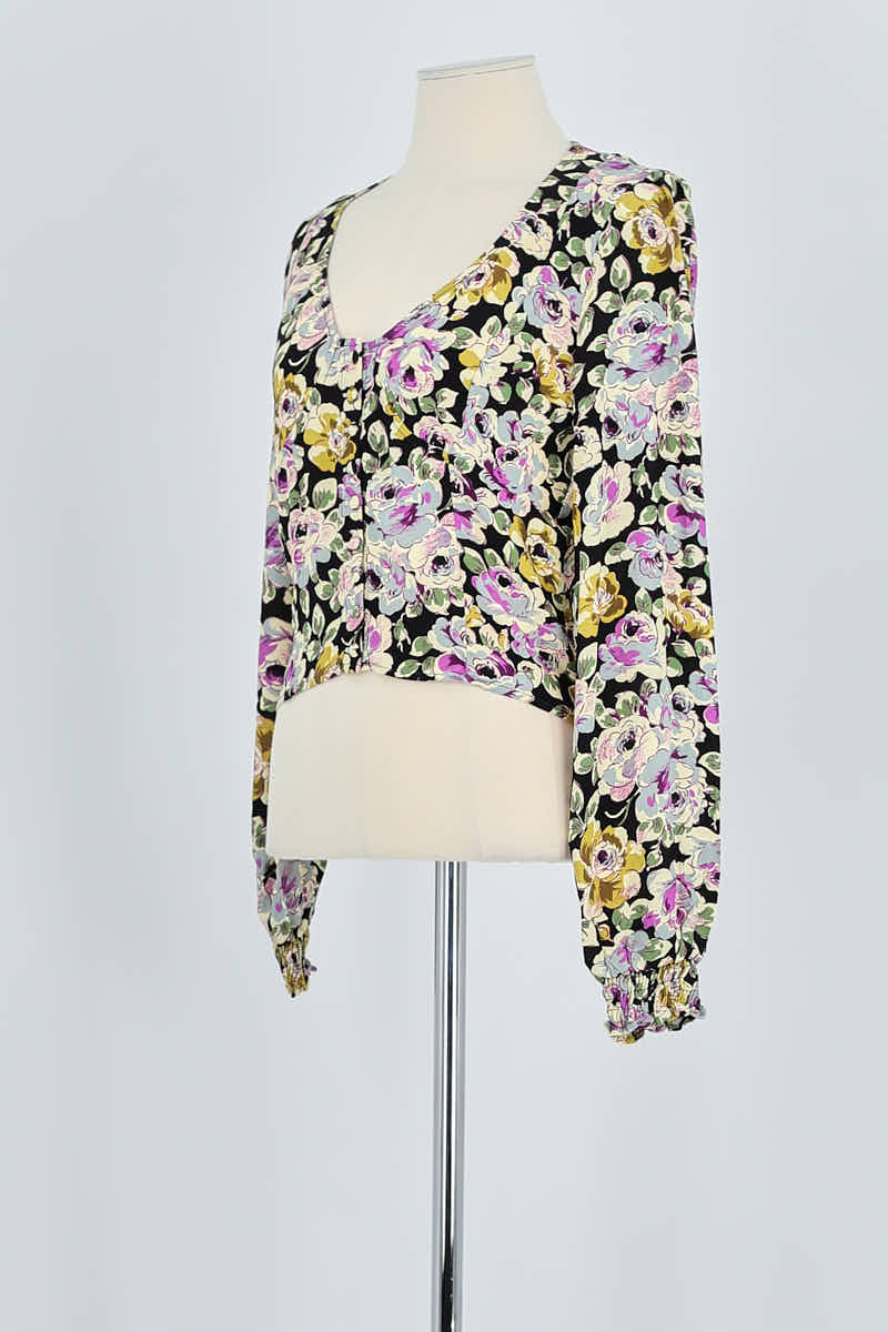 T-shirt ROUJE - Seconde Main Black