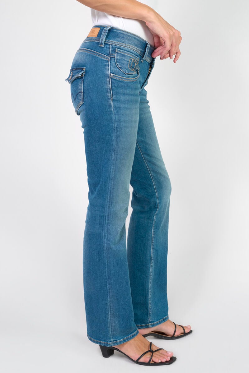 Bootcut jeans, length 34 LE TEMPS DES CERISES Blue