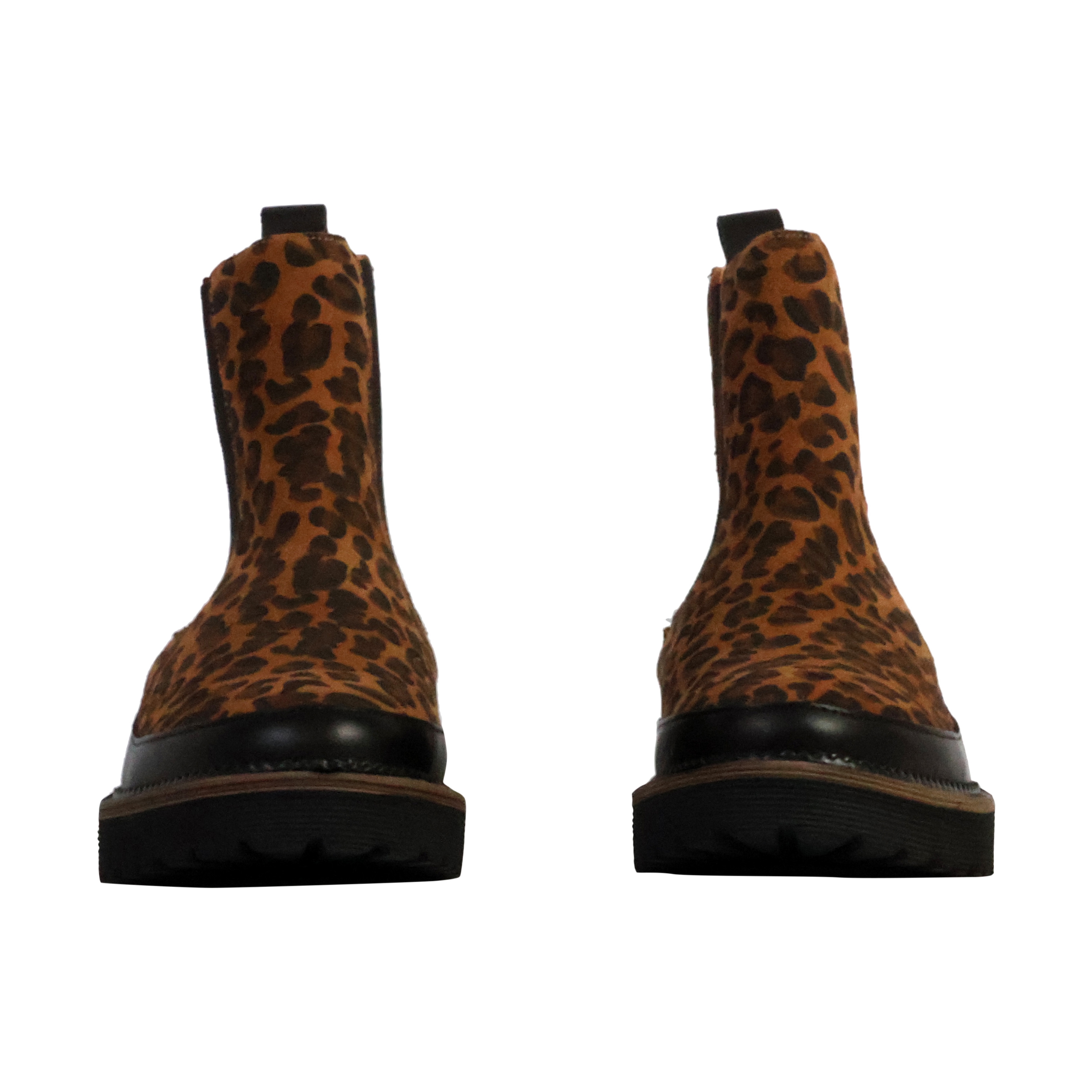 Olivia leather ankle boot Brown