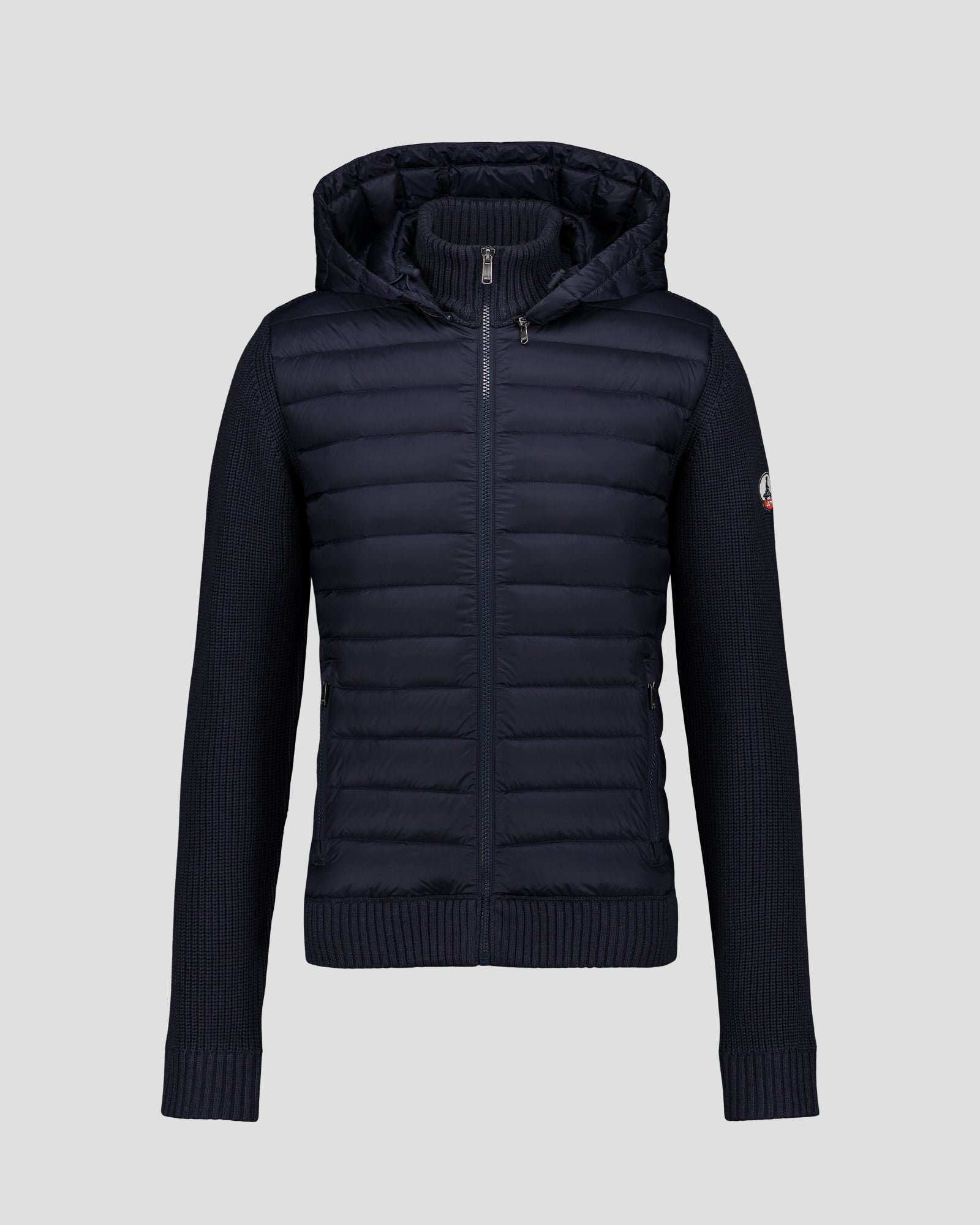 Two-tone jumping down jacket JOTT Blue