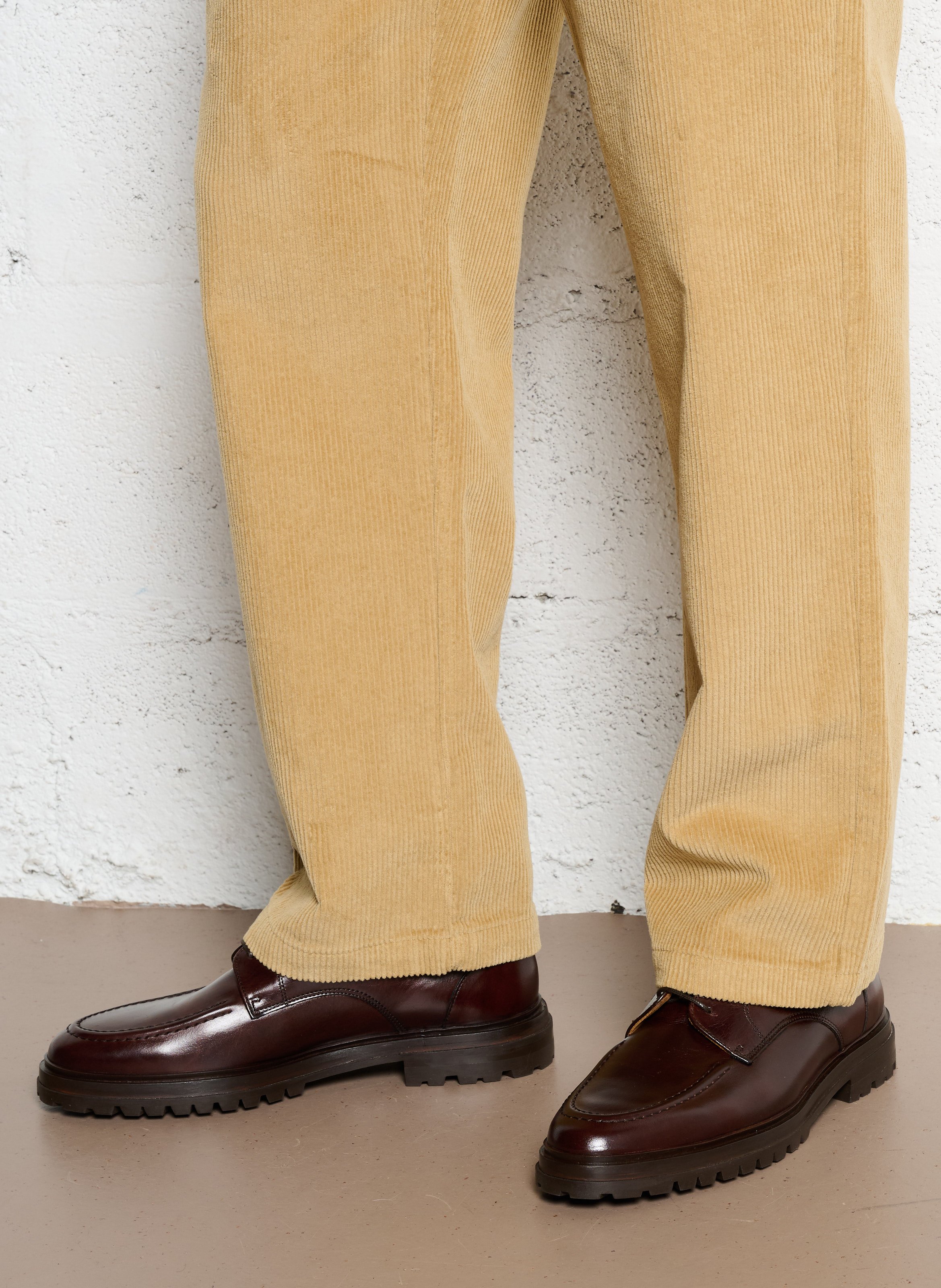 Derbies en cuir BOBBIES Marron