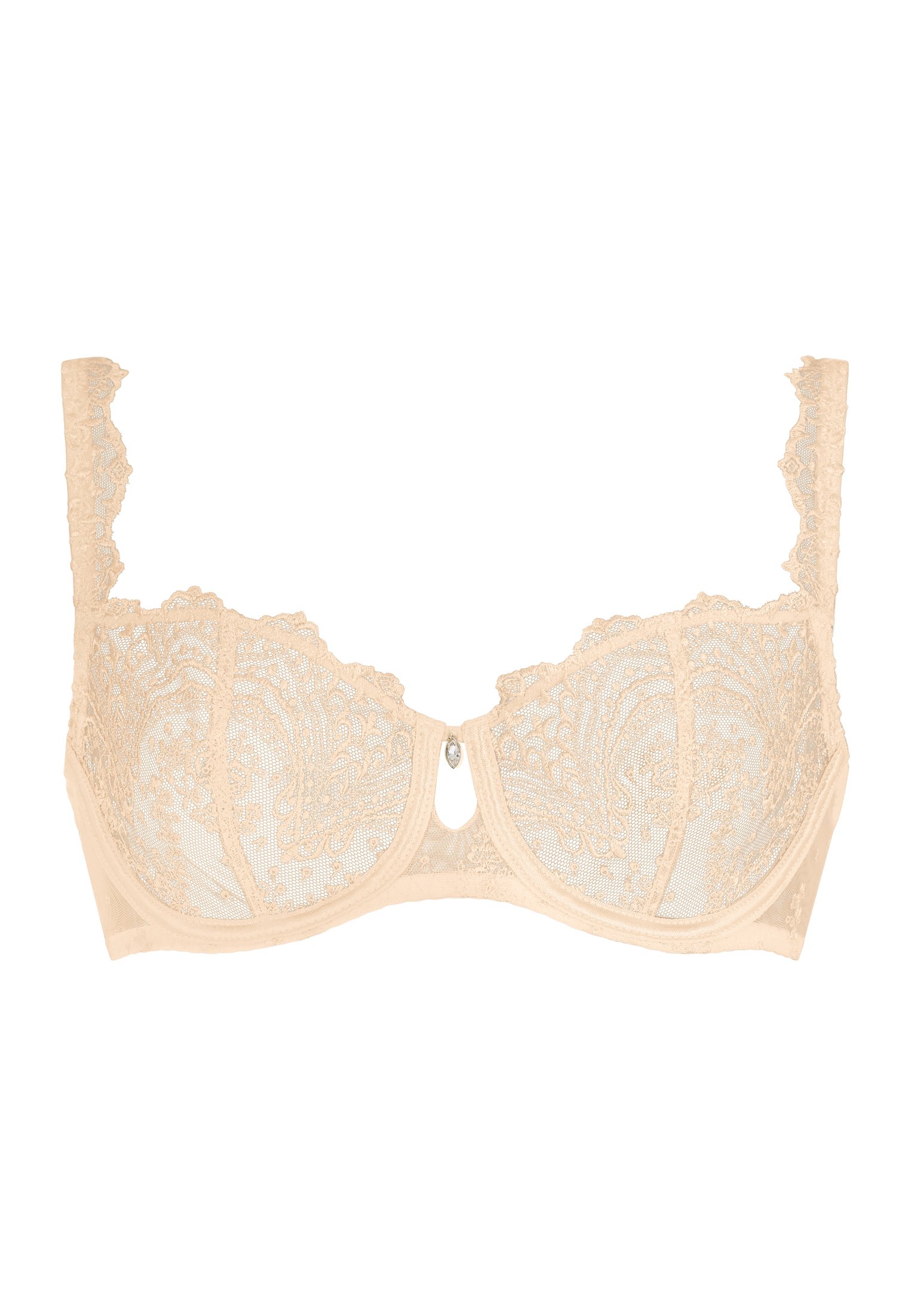 Balconette bra Beige