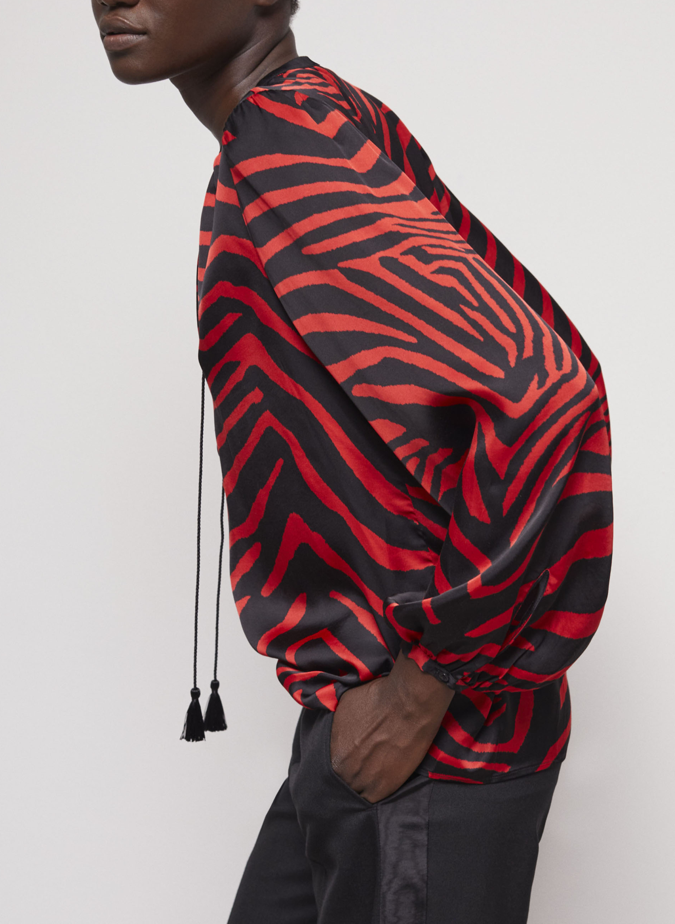 Top fluide à motif zébré THE KOOPLES