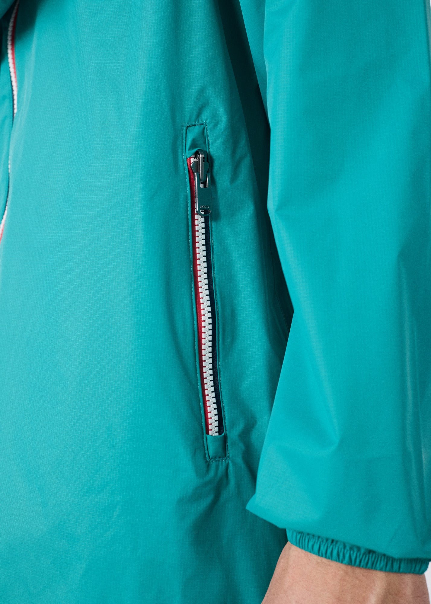 Packable long raincoat Skye JOTT Green