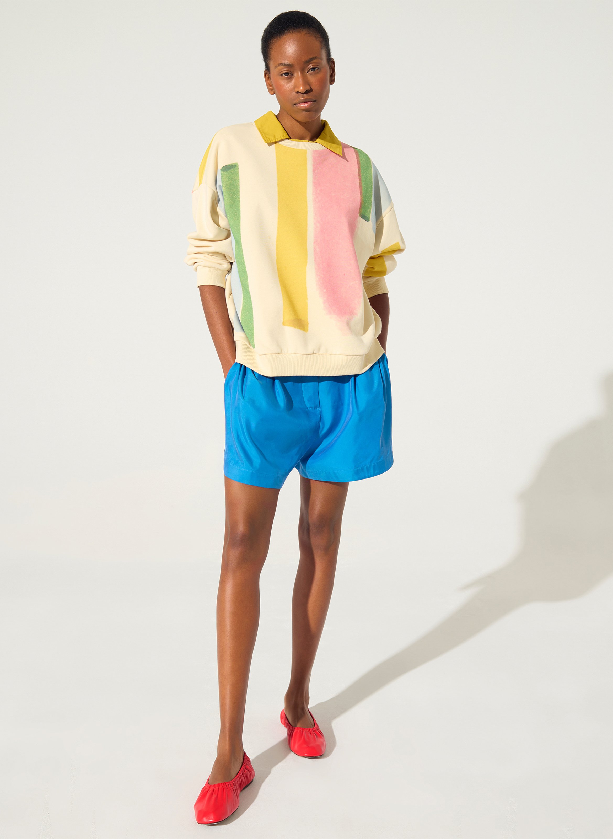 Short droit COTELAC ACOTE Bleu