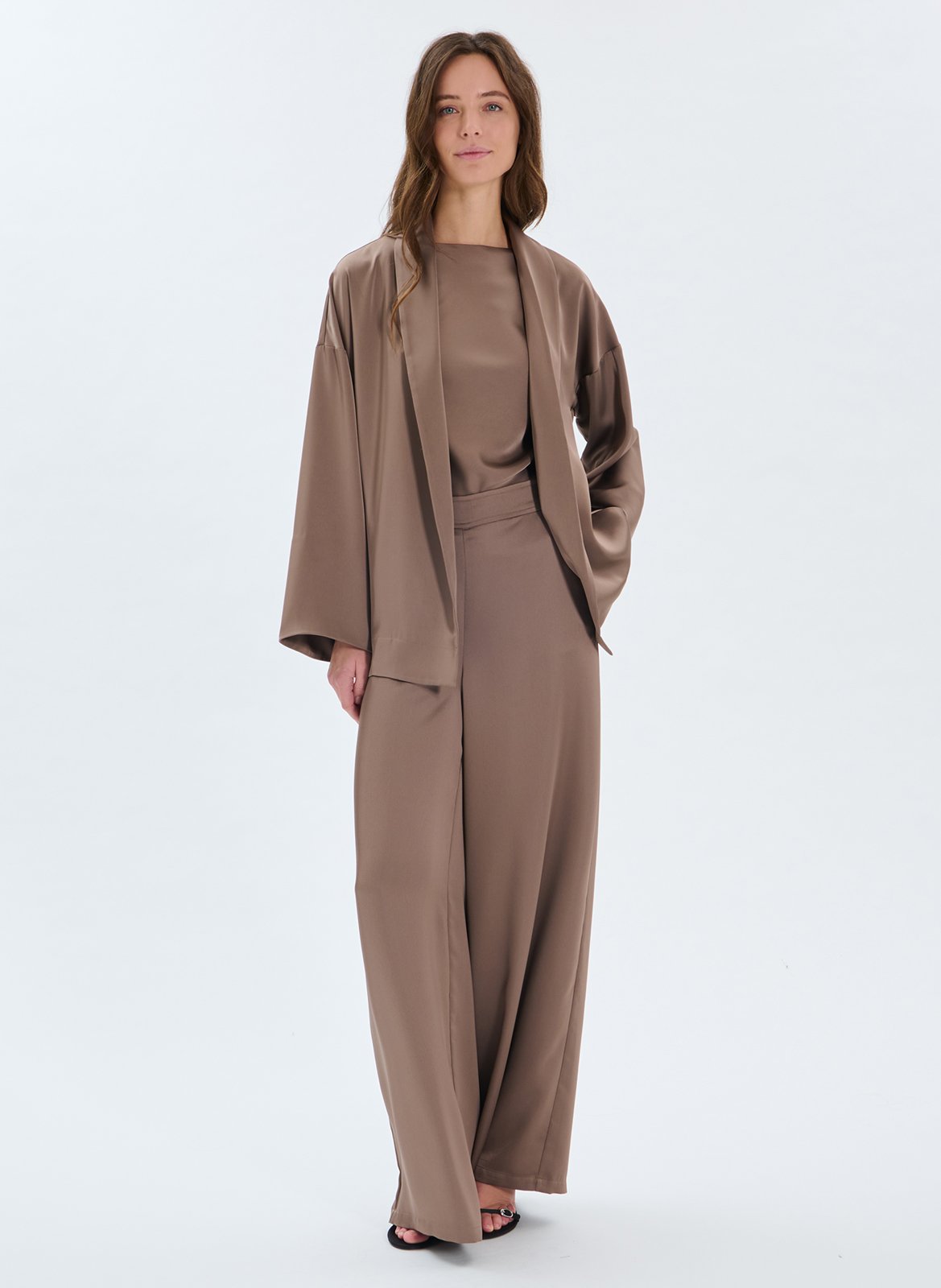 Kimono col châle ZAPA Gris