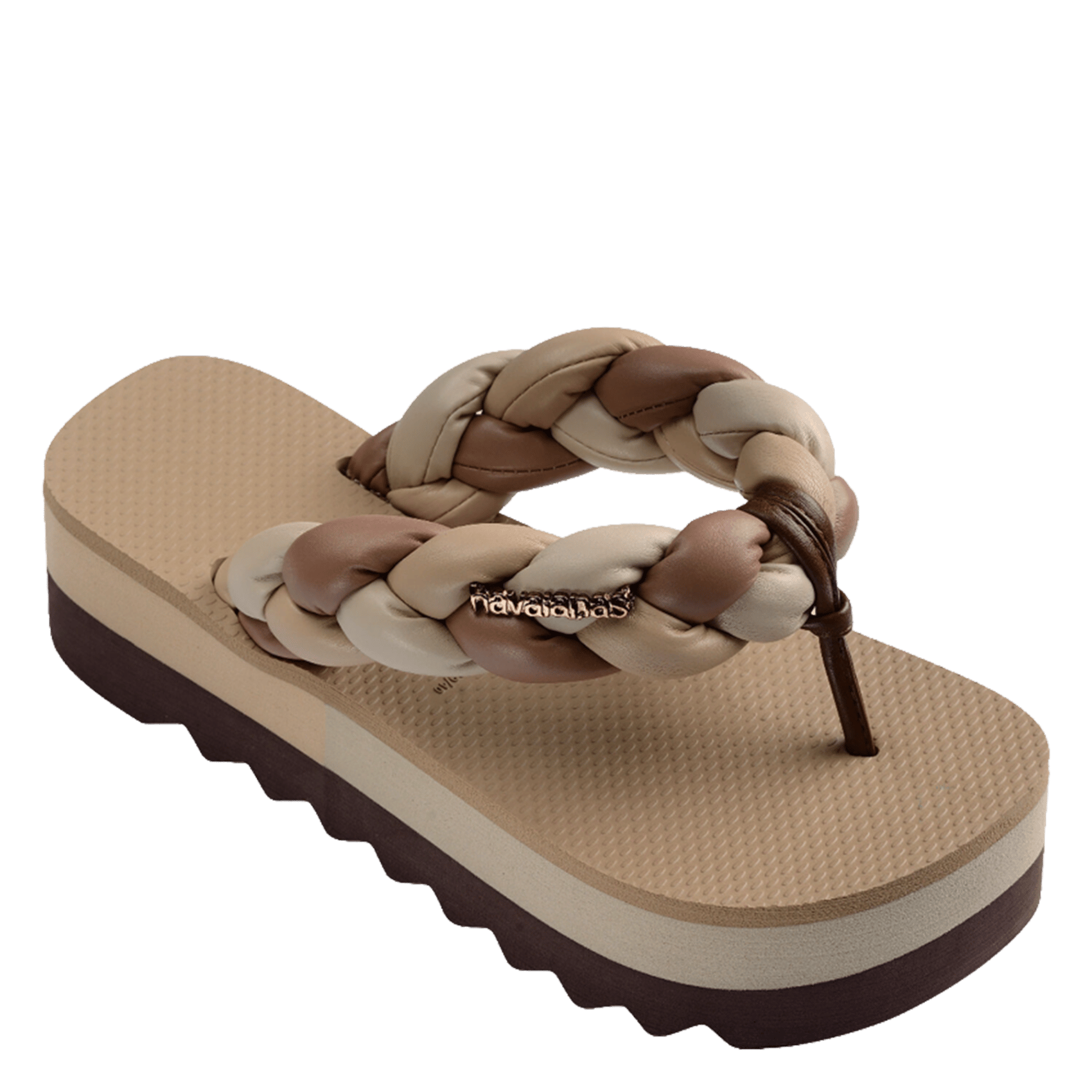 Keilabsatz-Sandalen HAVAIANAS Braun