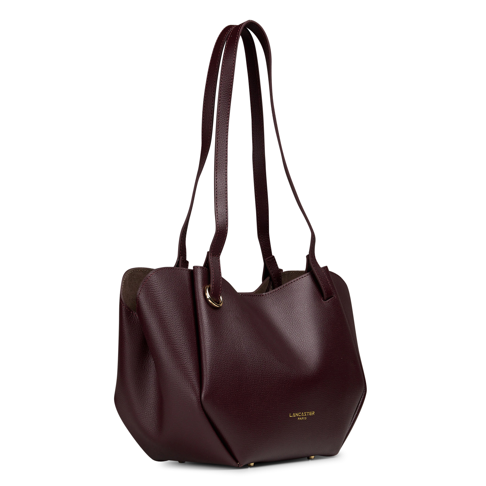 Leren driehoekige tas | Rood LANCASTER PARIS Dames