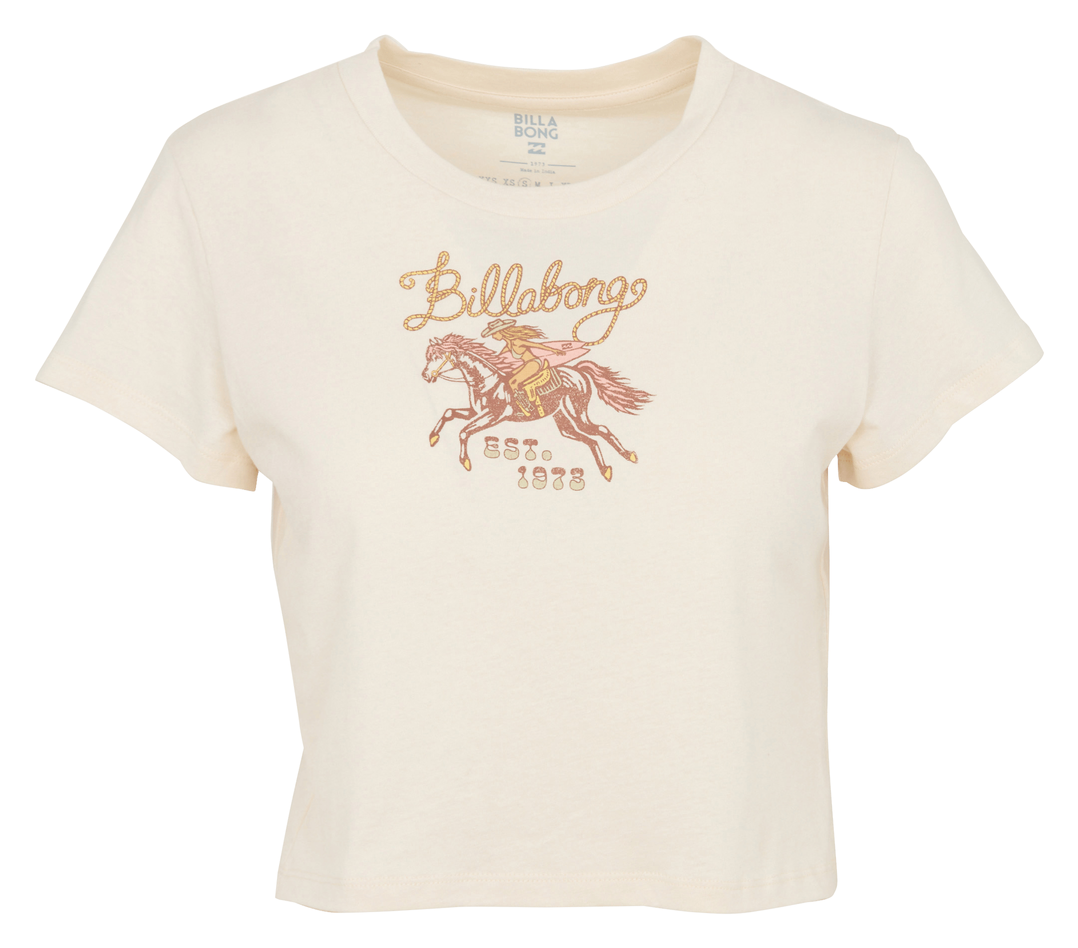 Regular-fit, katoenen T-shirt met ronde hals BILLABONG Beige