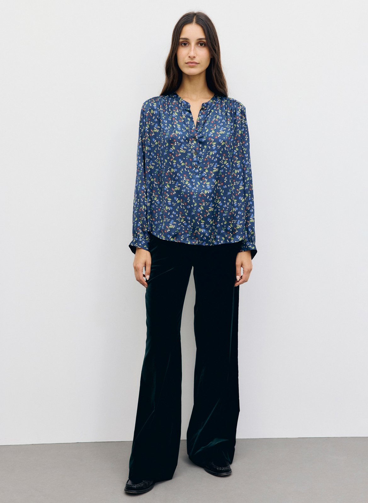 Henley blouse GERARD DAREL Blue