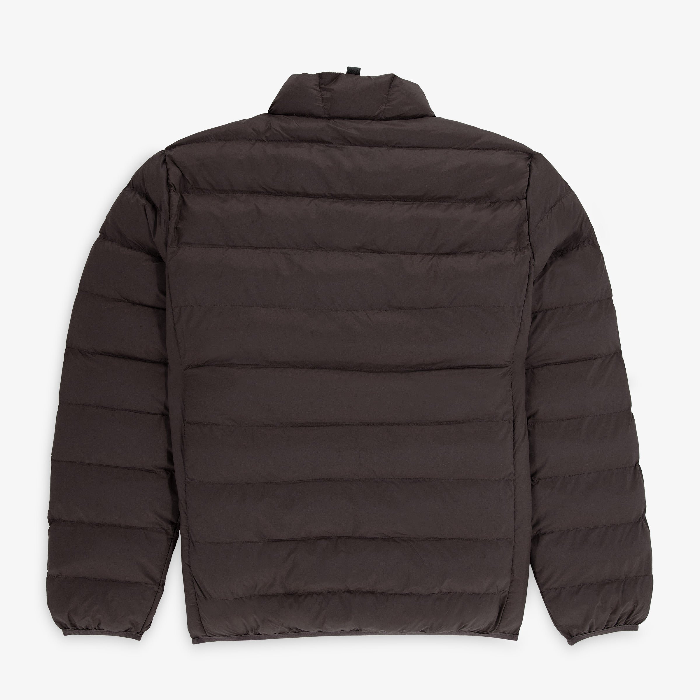 Long-sleeved puffer jacket SERGE BLANCO Brown