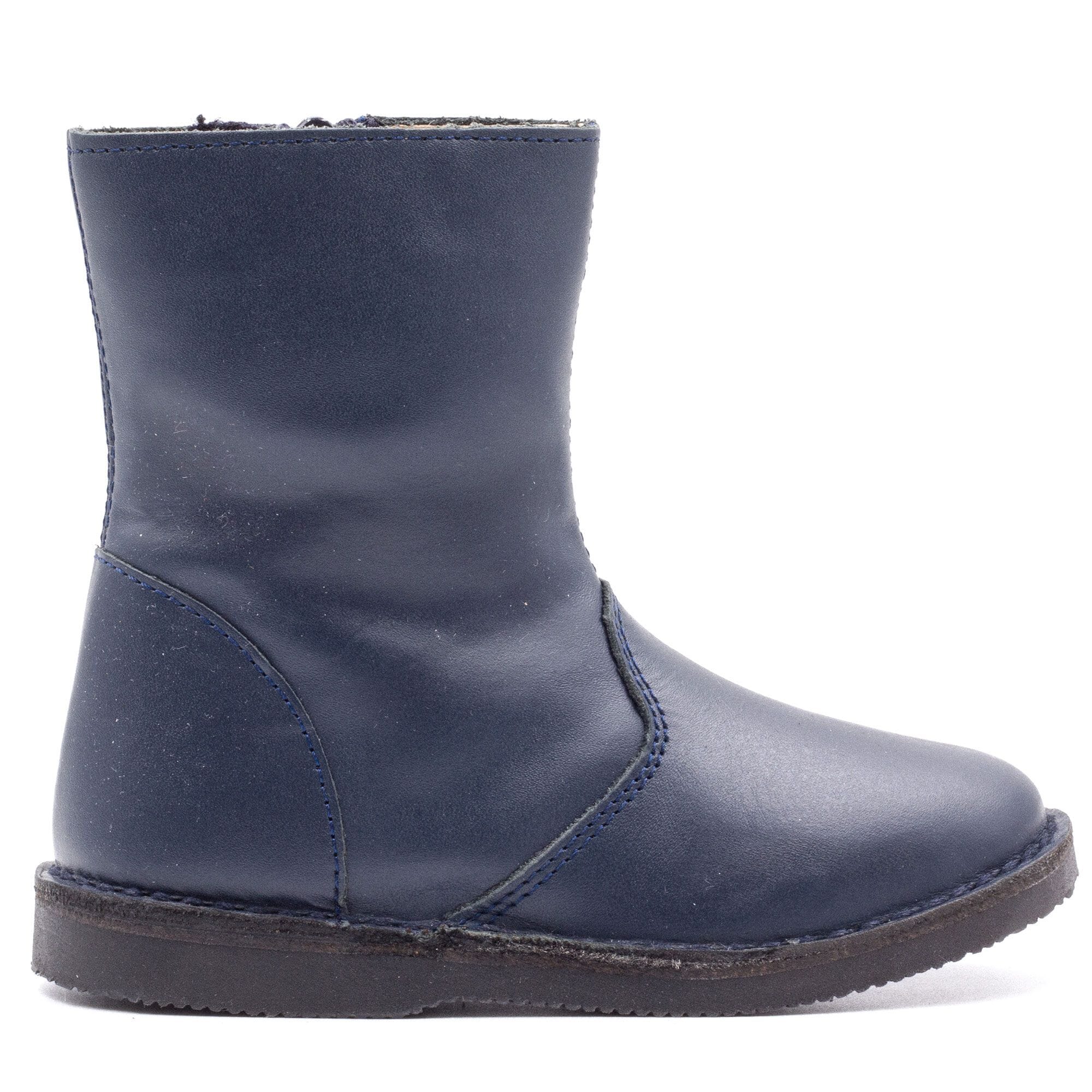 Baby fur-lined boots Boni & Sidonie Blue