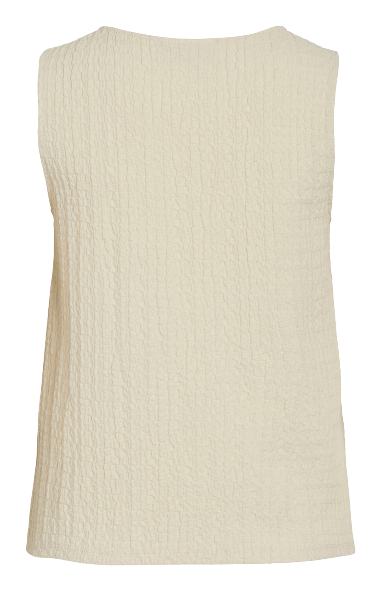 Printed viscose top VILA Beige