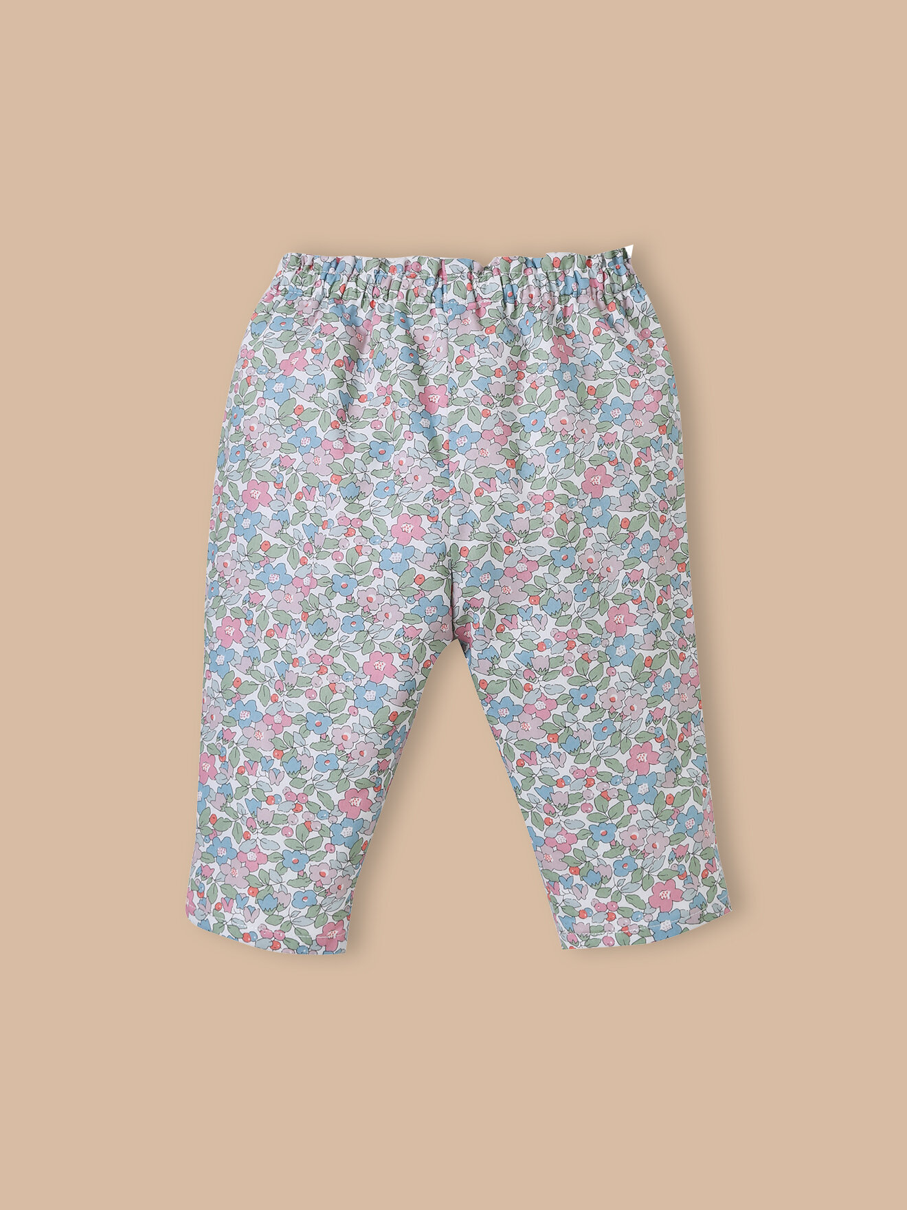 Liberty fabric pants CYRILLUS Blue