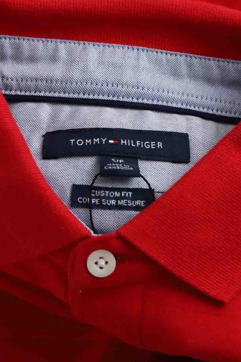 Cotton polo shirt TOMMY HILFIGER - SECONDE MAIN Red