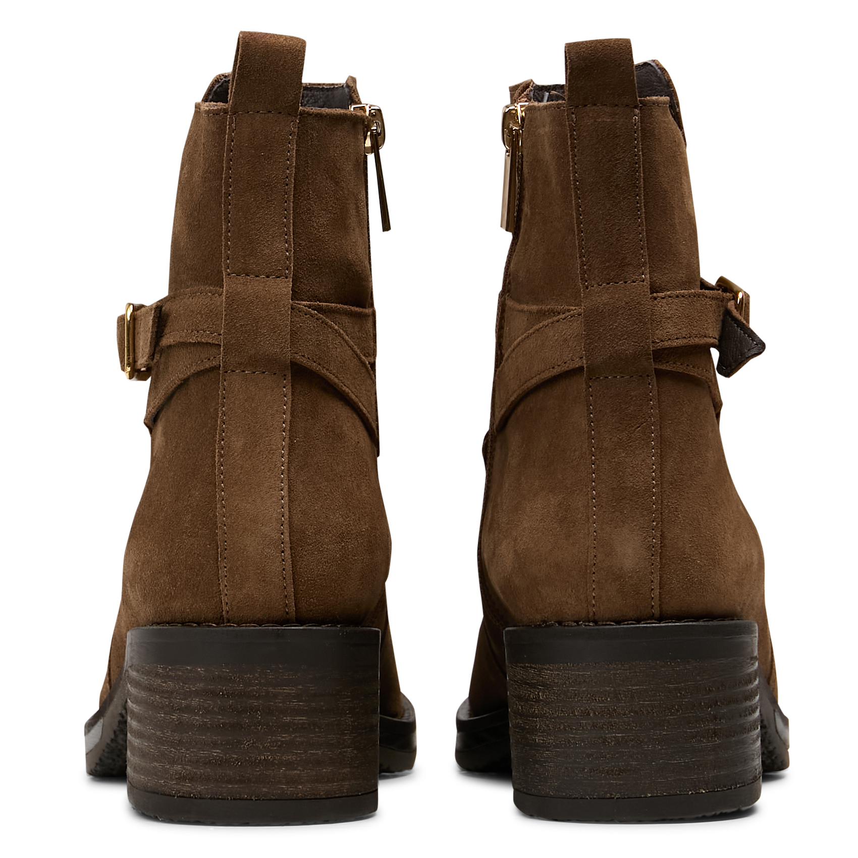 Bianca leather ankle boots MELLOW YELLOW Brown